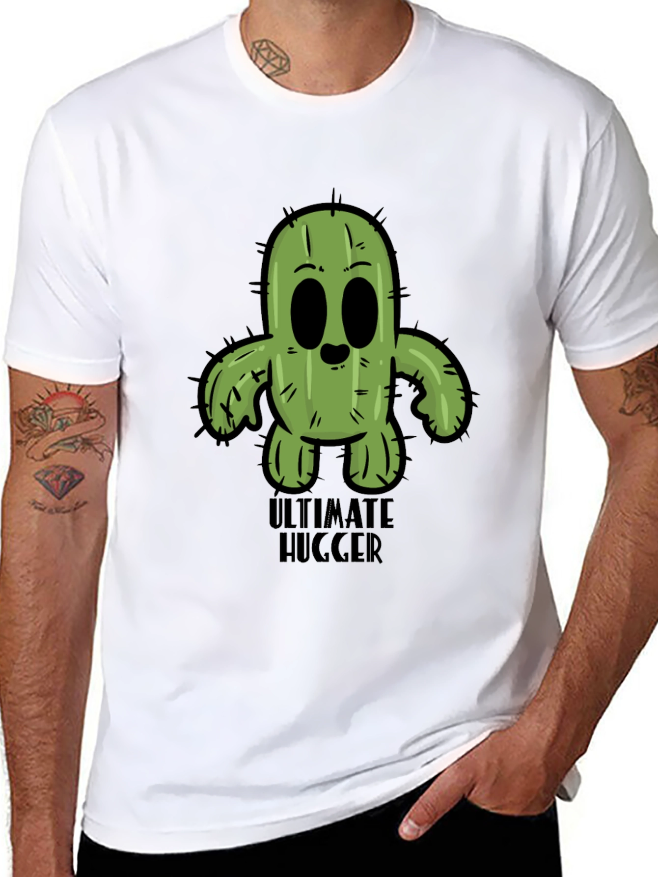 Ultimate Hugger Cactus T-Shirt - Soft & Comfy!
