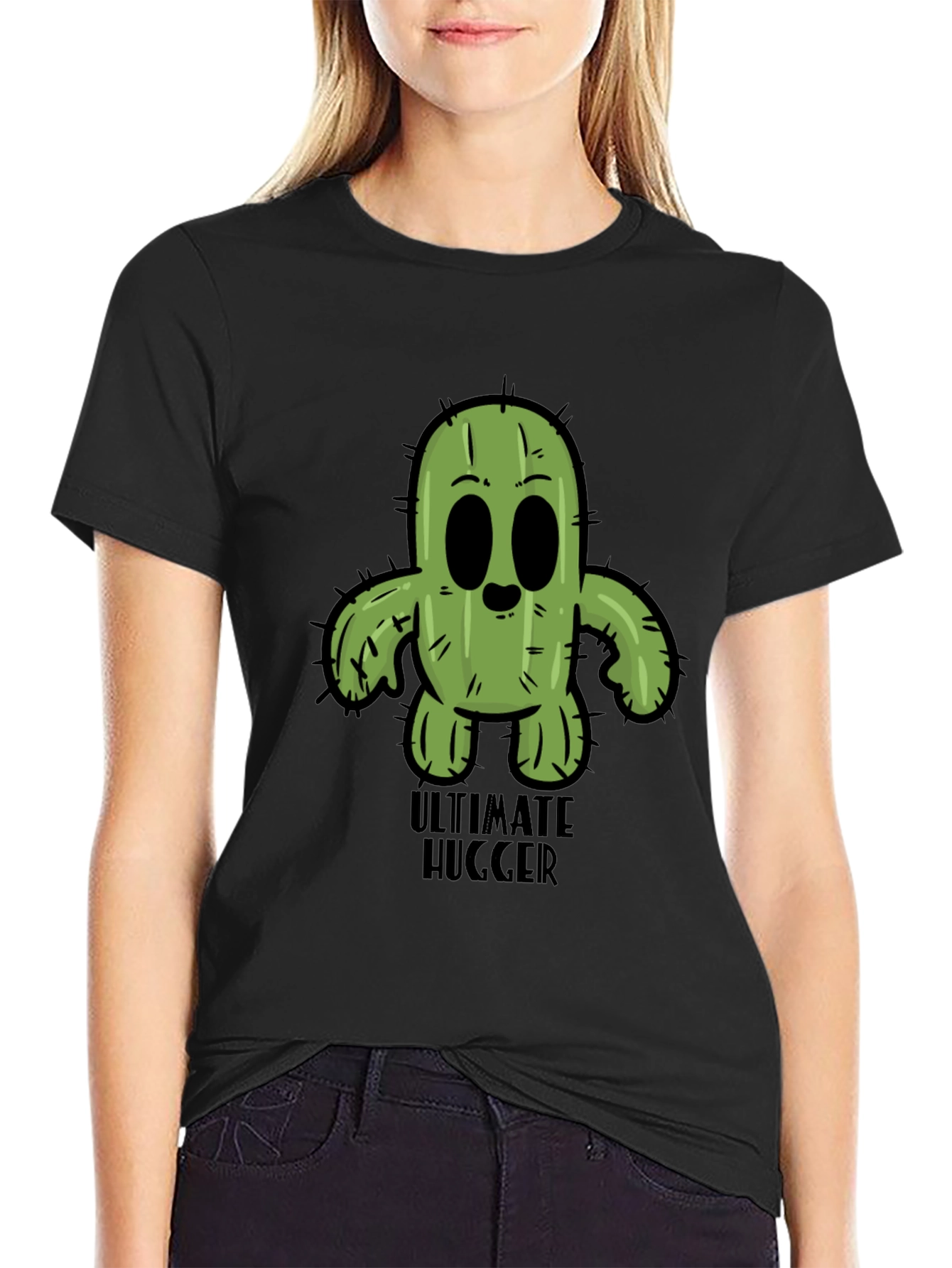 Ultimate Hugger Cactus T-Shirt - Soft & Comfy!