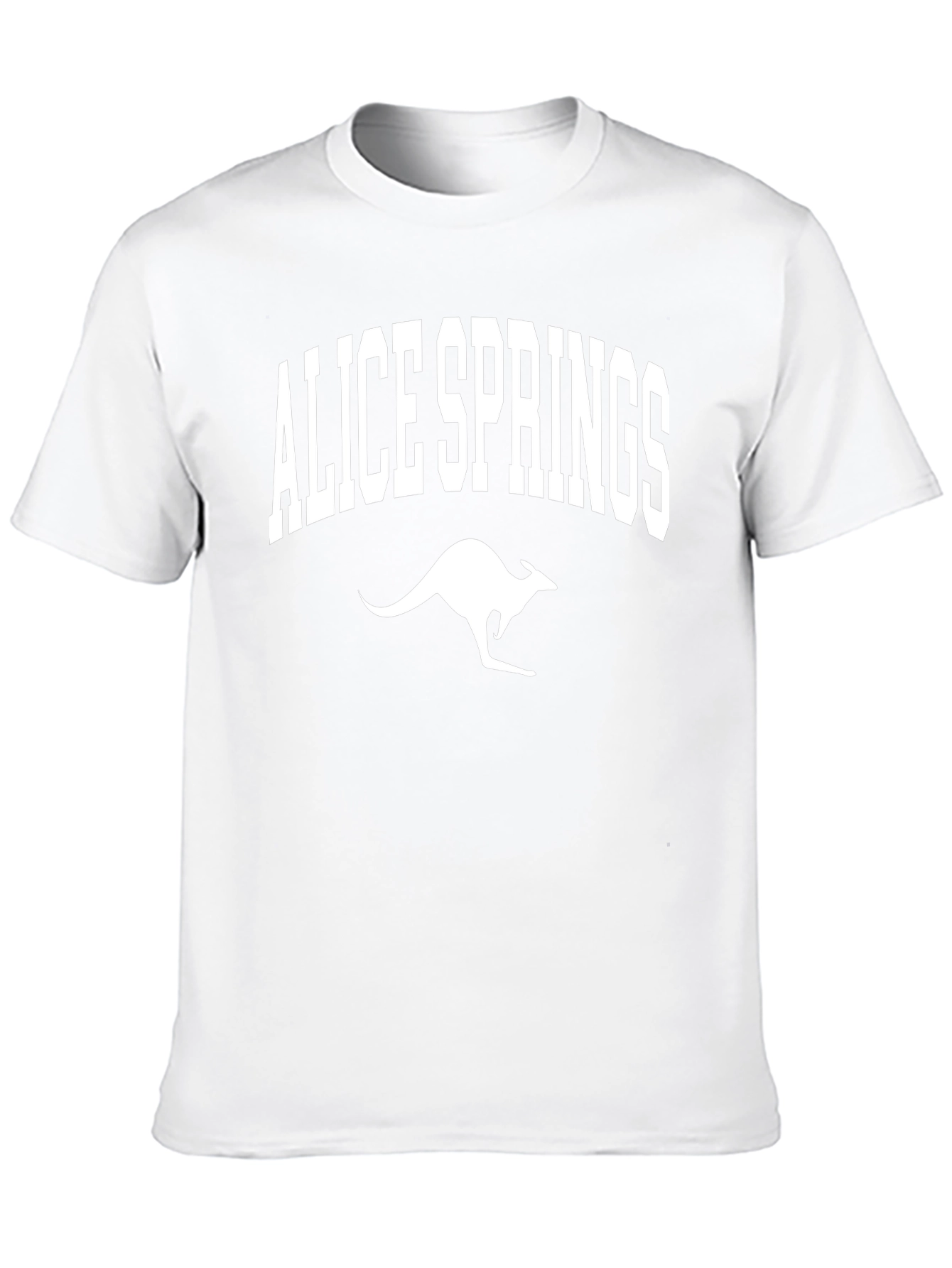 Alice Springs Kangaroo T-Shirt - Black