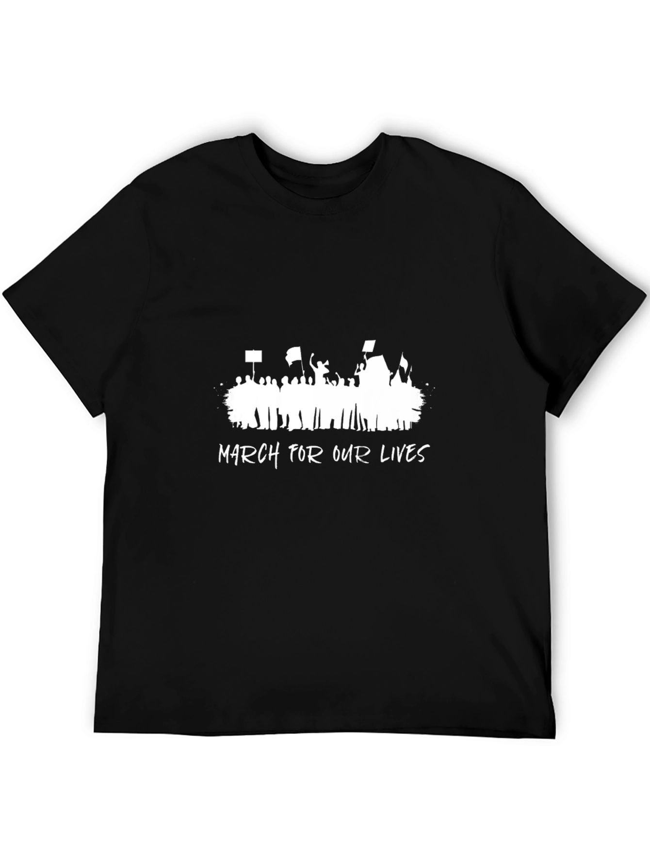 March For Our Lives Graphic Tee - Black