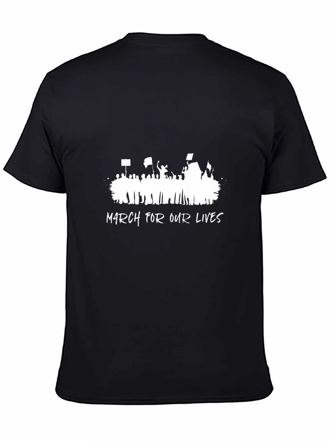 March For Our Lives Graphic Tee - Black