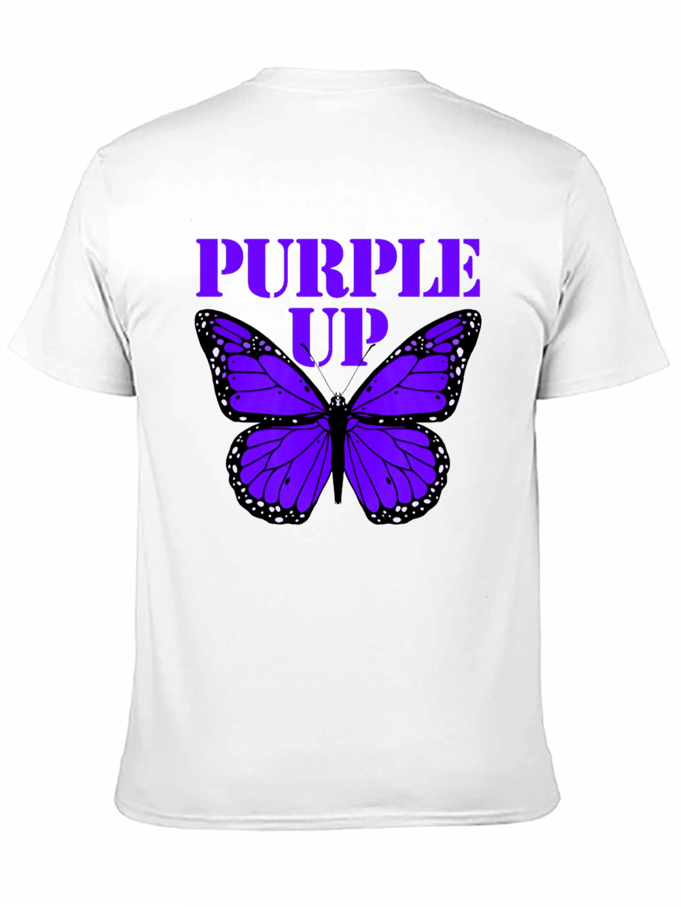 Purple Up Butterfly T-Shirt