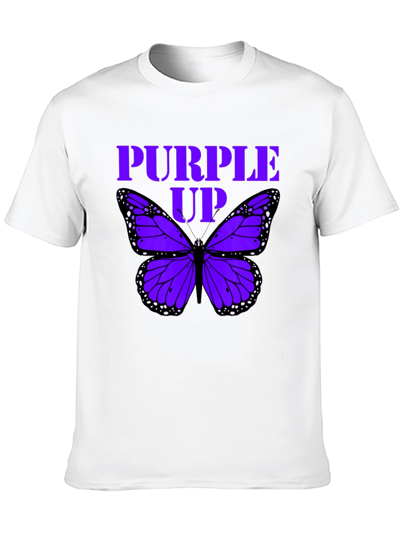 Purple Up Butterfly T-Shirt