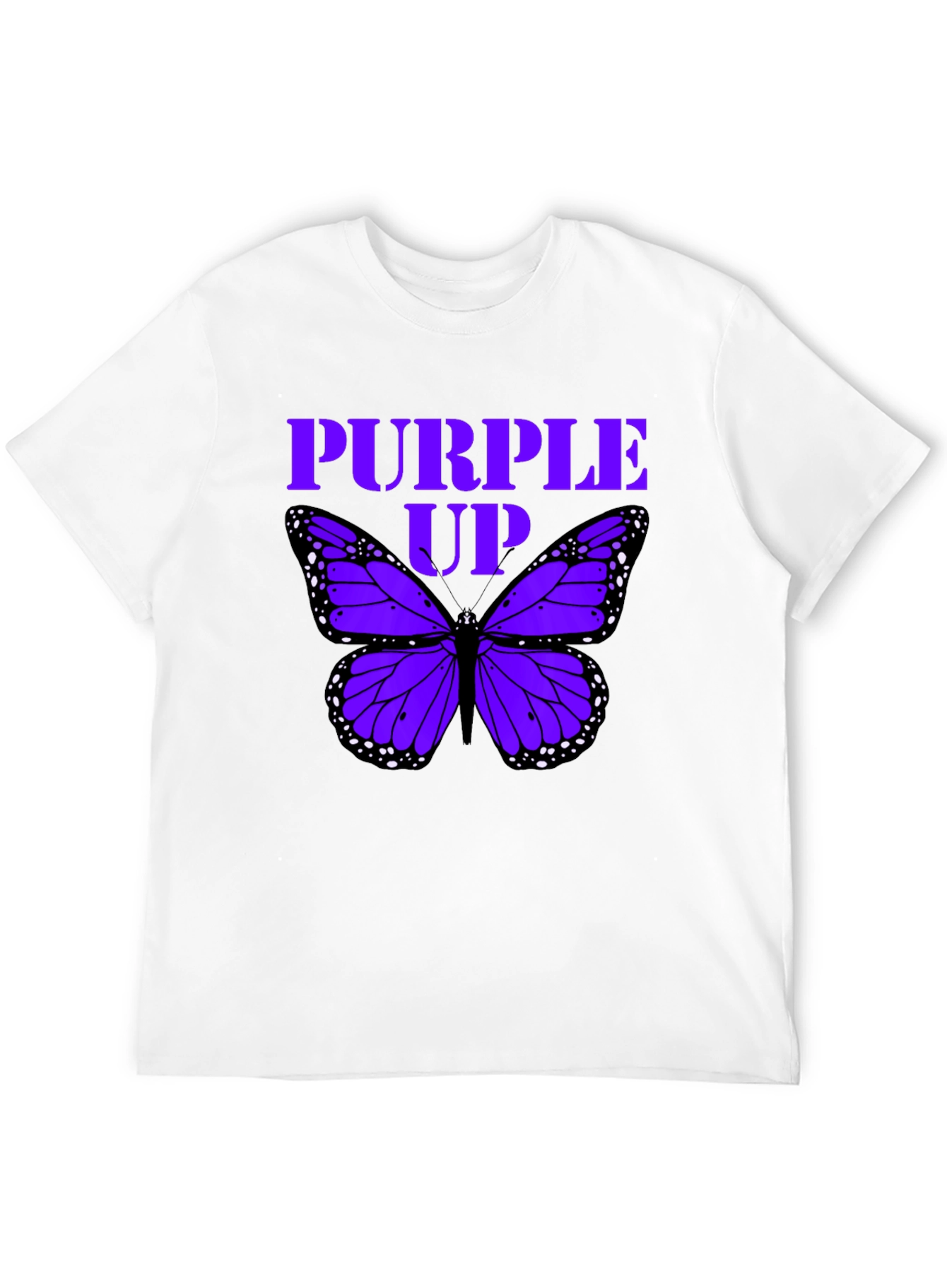 Purple Up Butterfly T-Shirt