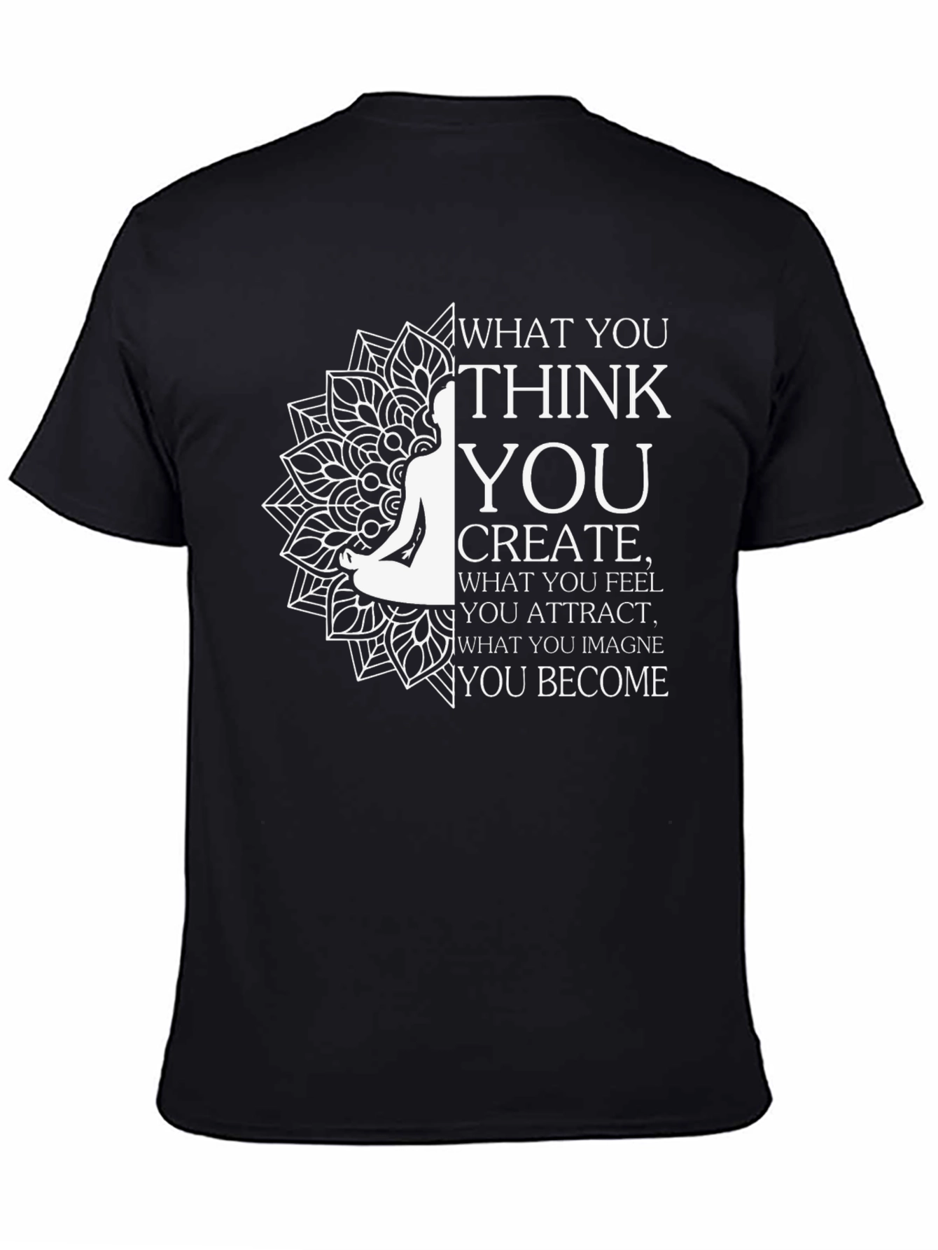 Inspirational T-Shirt: Think Create Become
