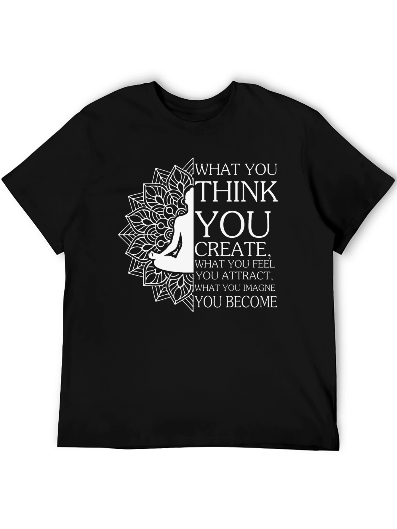 Inspirational T-Shirt: Think Create Become