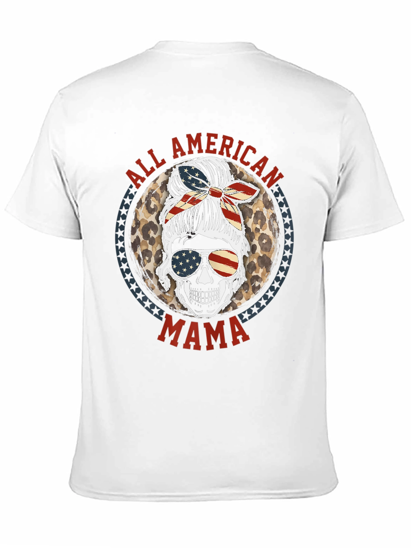 All American Mama Graphic T-Shirt