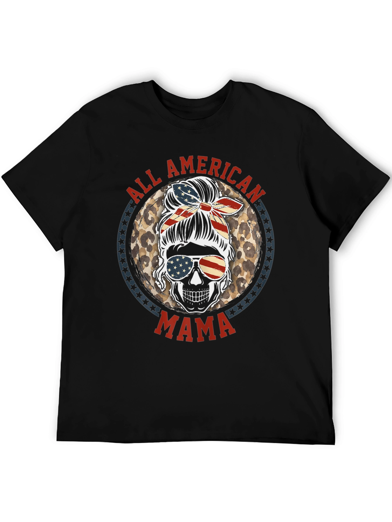 All American Mama Graphic T-Shirt