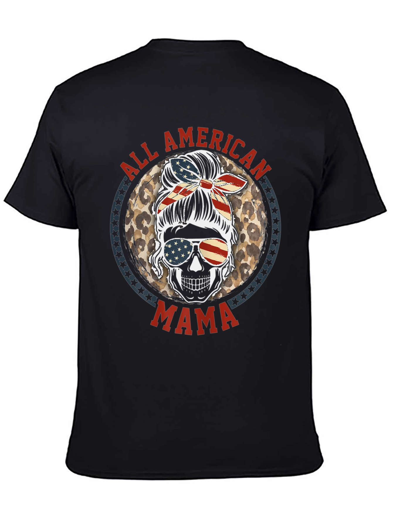 All American Mama Graphic T-Shirt