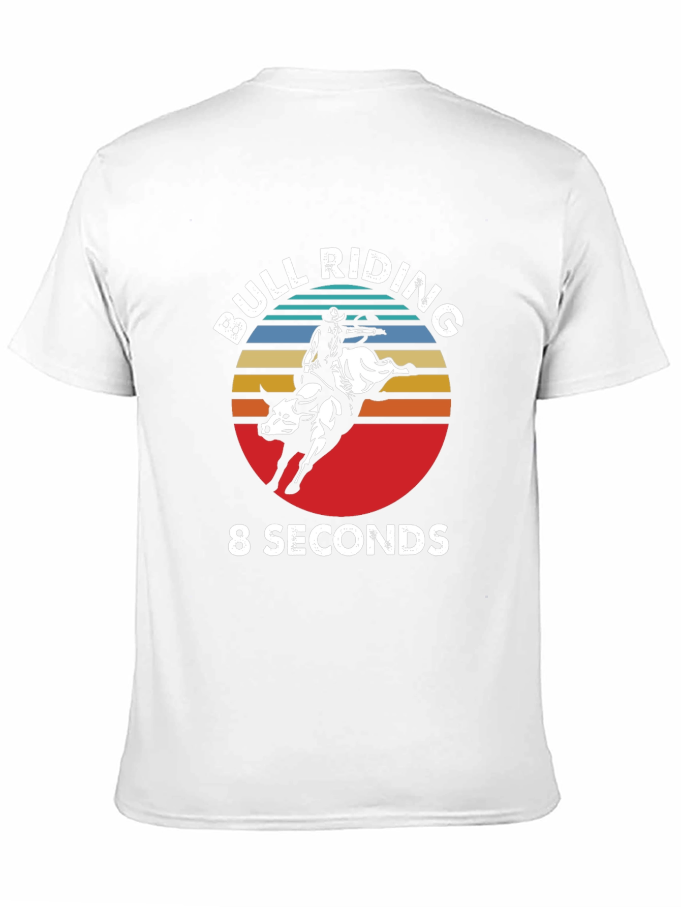 Bull Riding 8 Seconds Graphic Tee