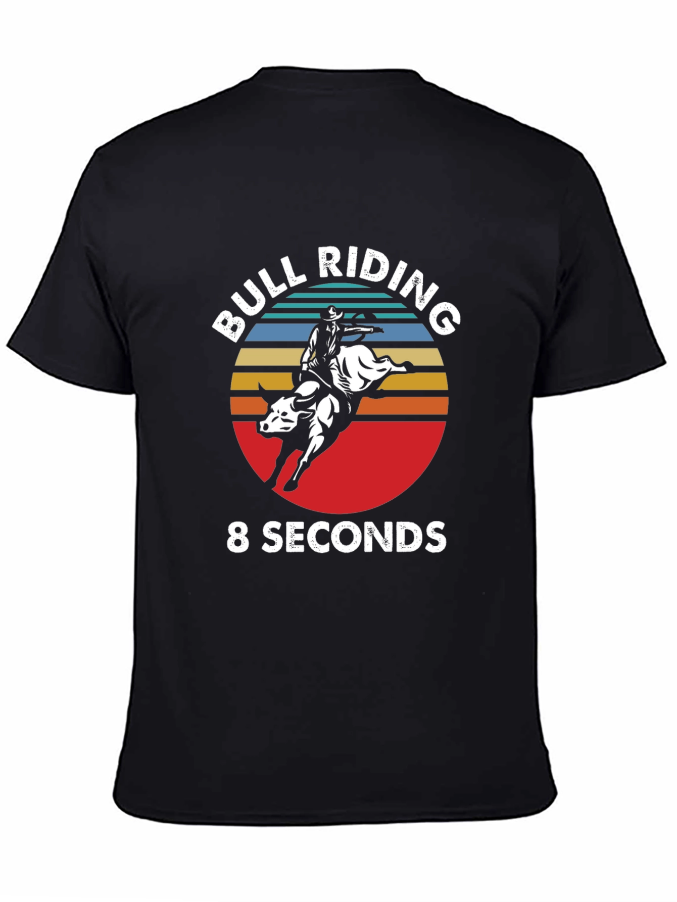 Bull Riding 8 Seconds Graphic Tee