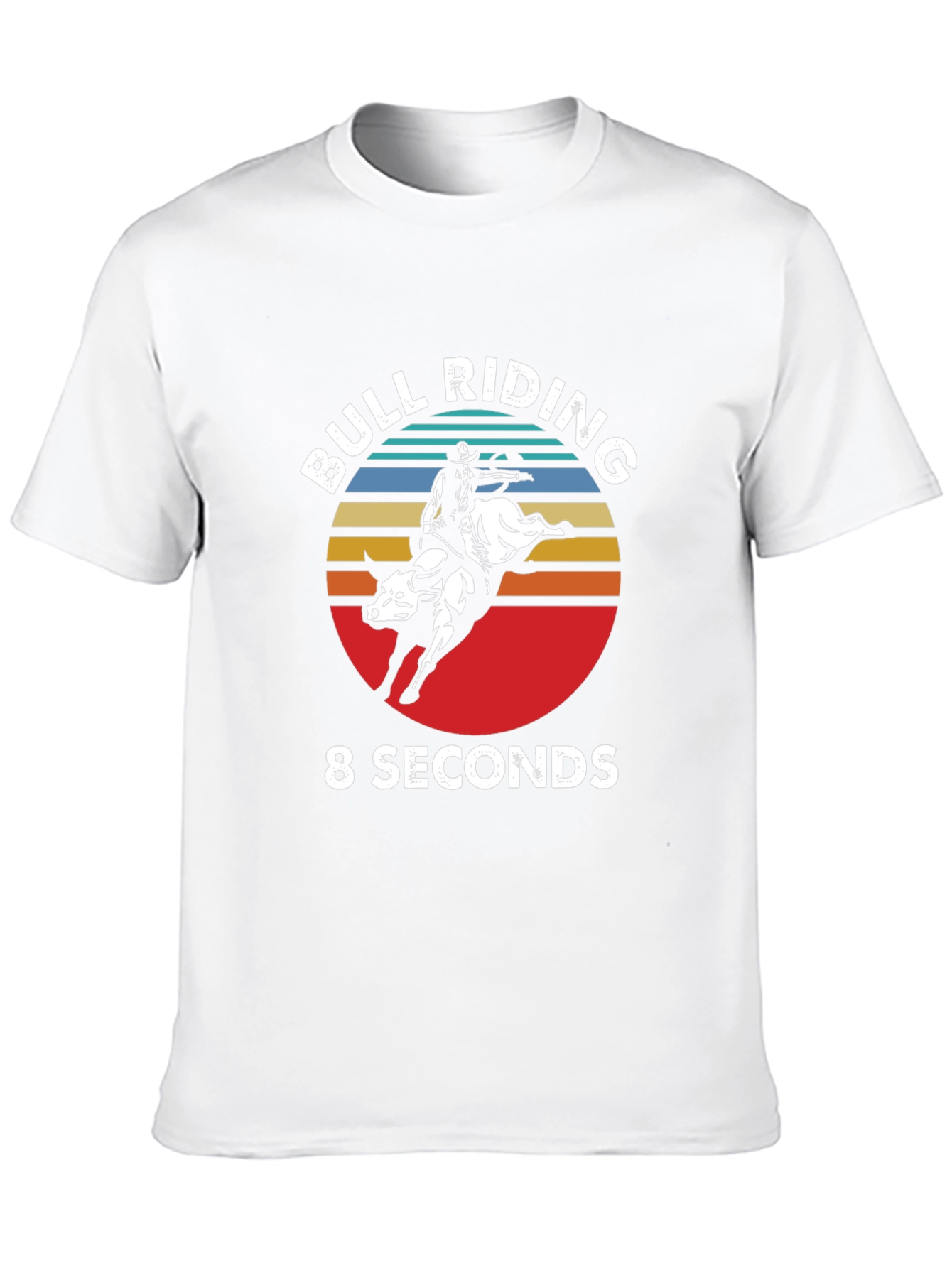 Bull Riding 8 Seconds Graphic Tee