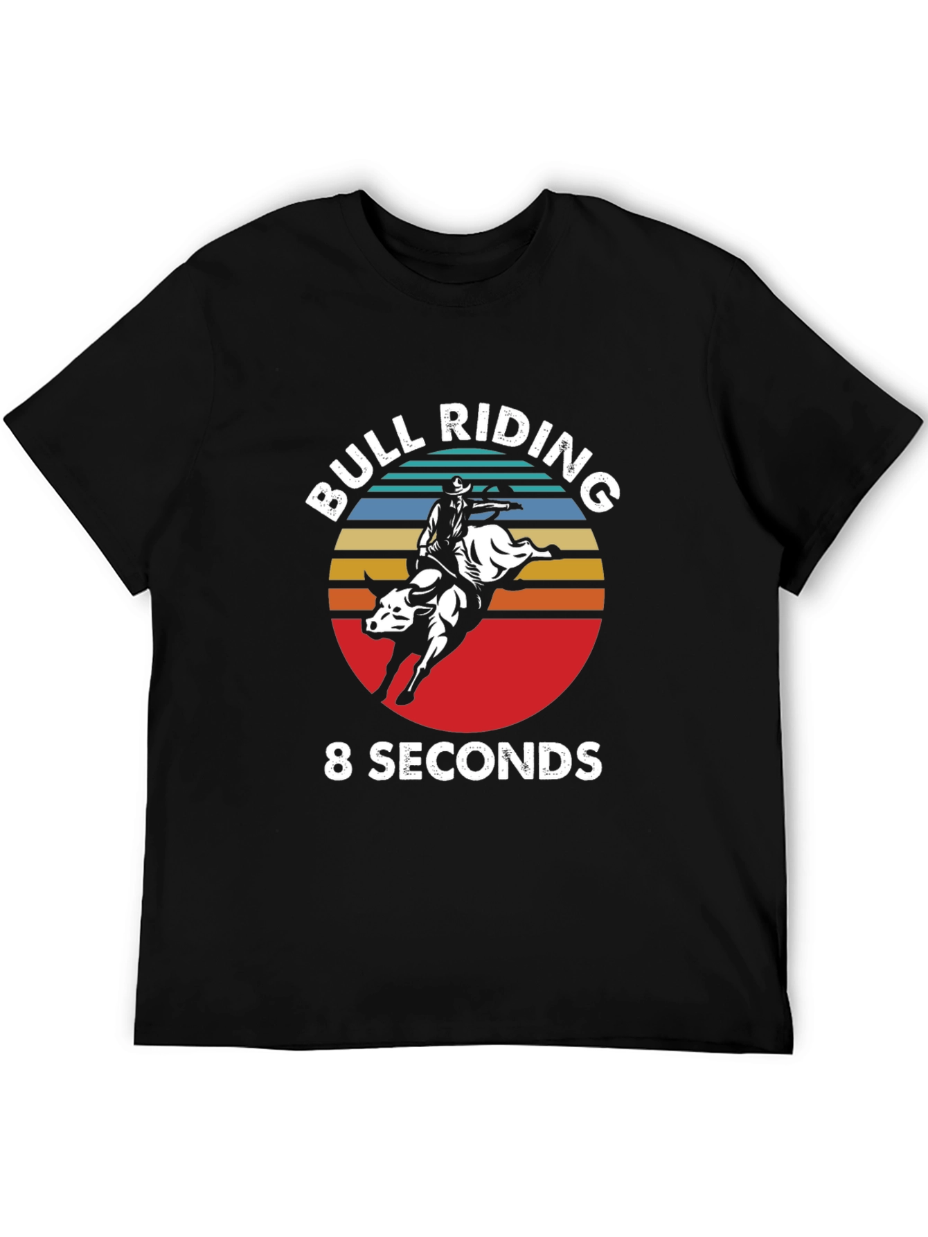 Bull Riding 8 Seconds Graphic Tee