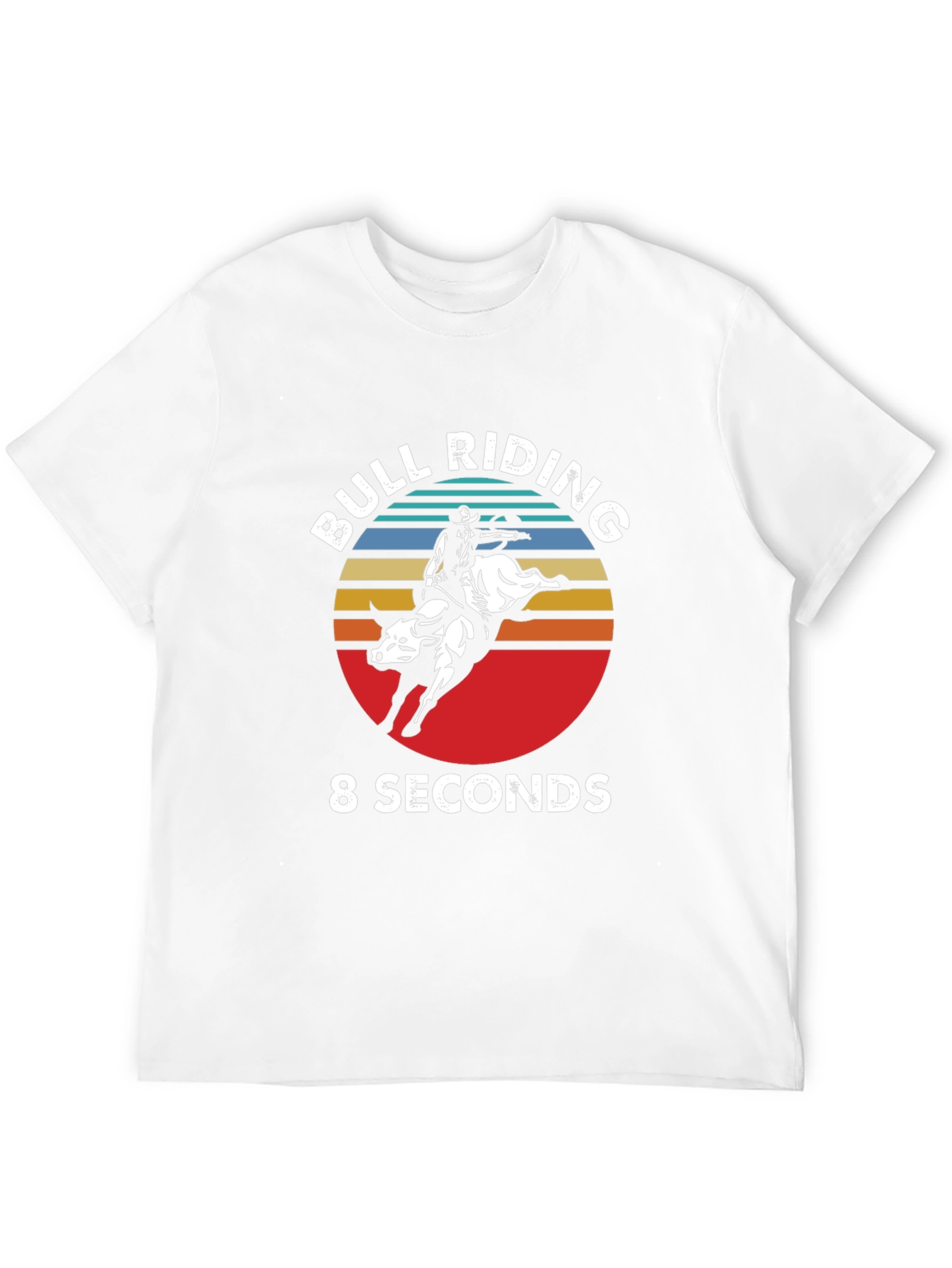 Bull Riding 8 Seconds Graphic Tee