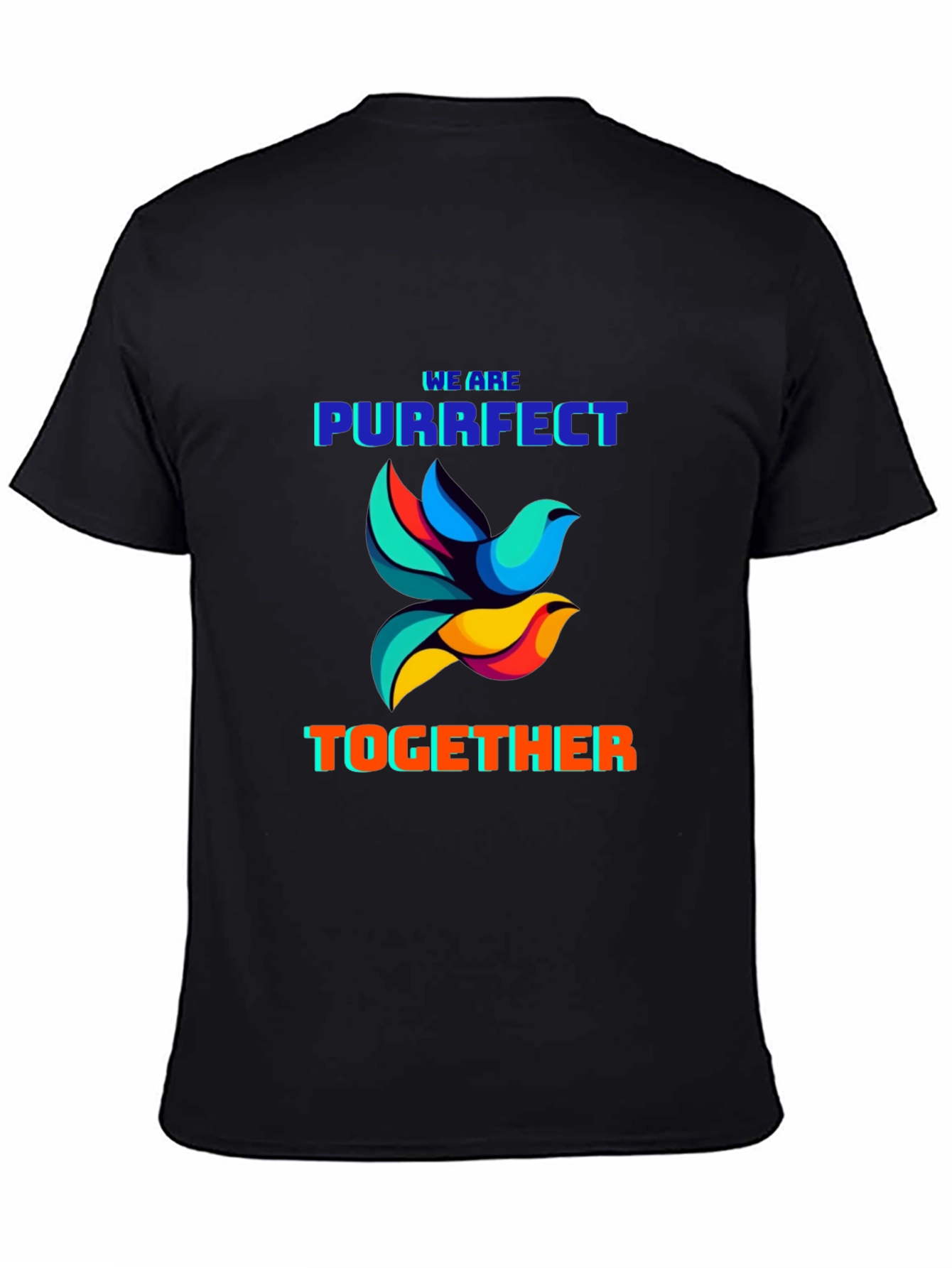 Purrfect Together Graphic T-Shirt