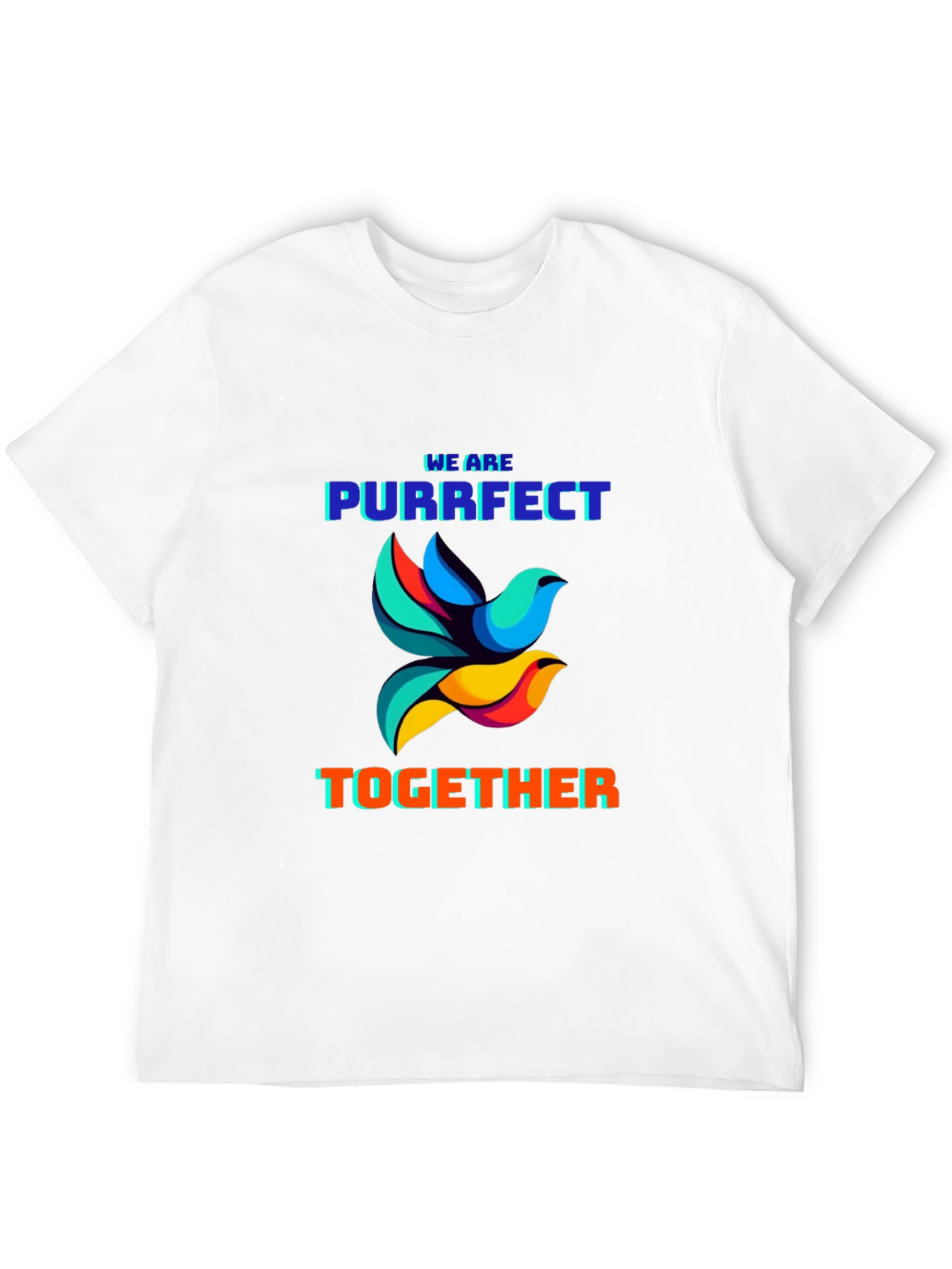 Purrfect Together Graphic T-Shirt
