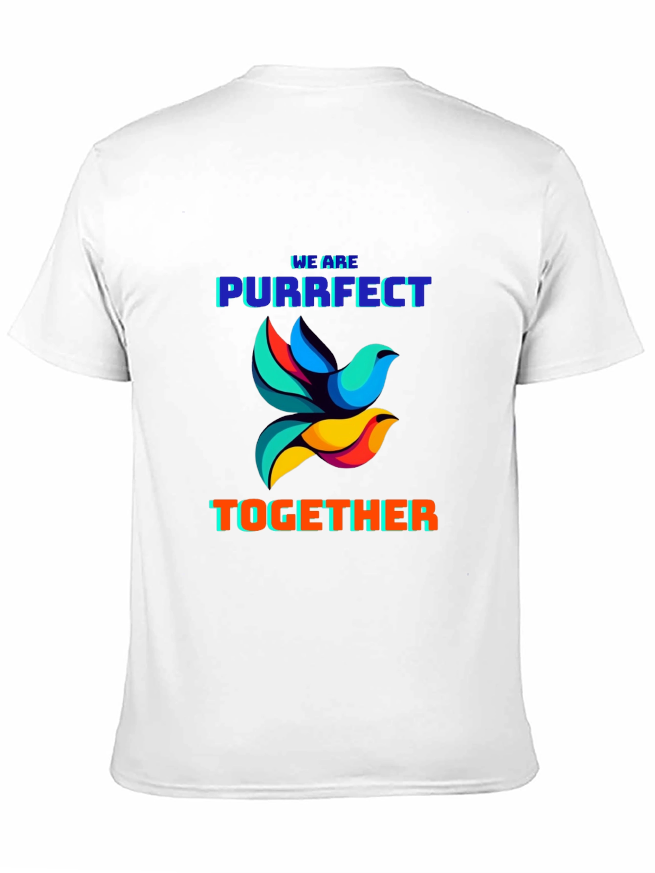 Purrfect Together Graphic T-Shirt