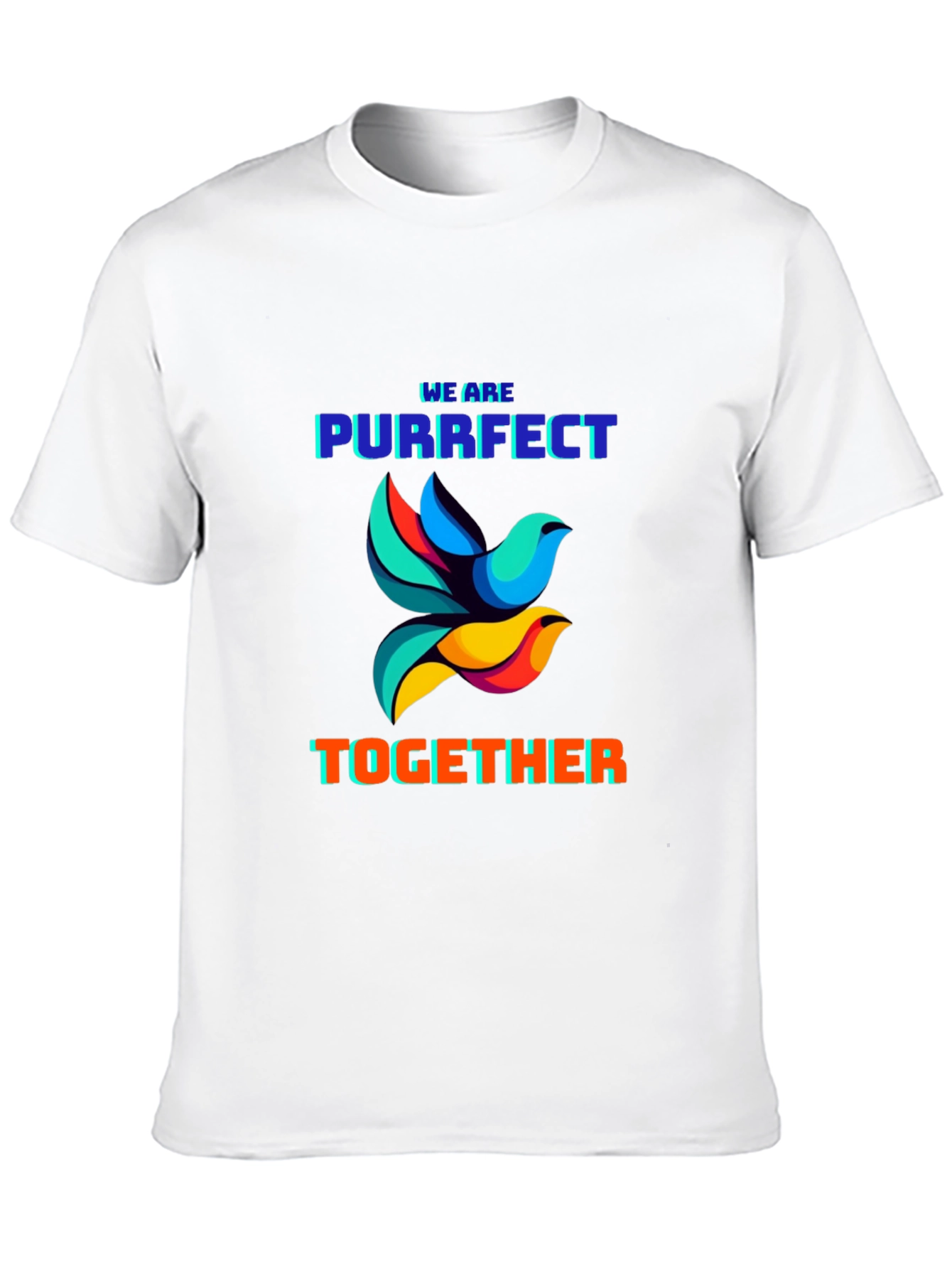 Purrfect Together Graphic T-Shirt