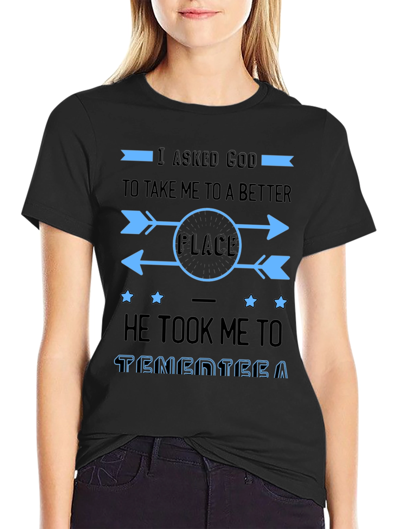 I Asked God T-Shirt - Funny Travel Tee