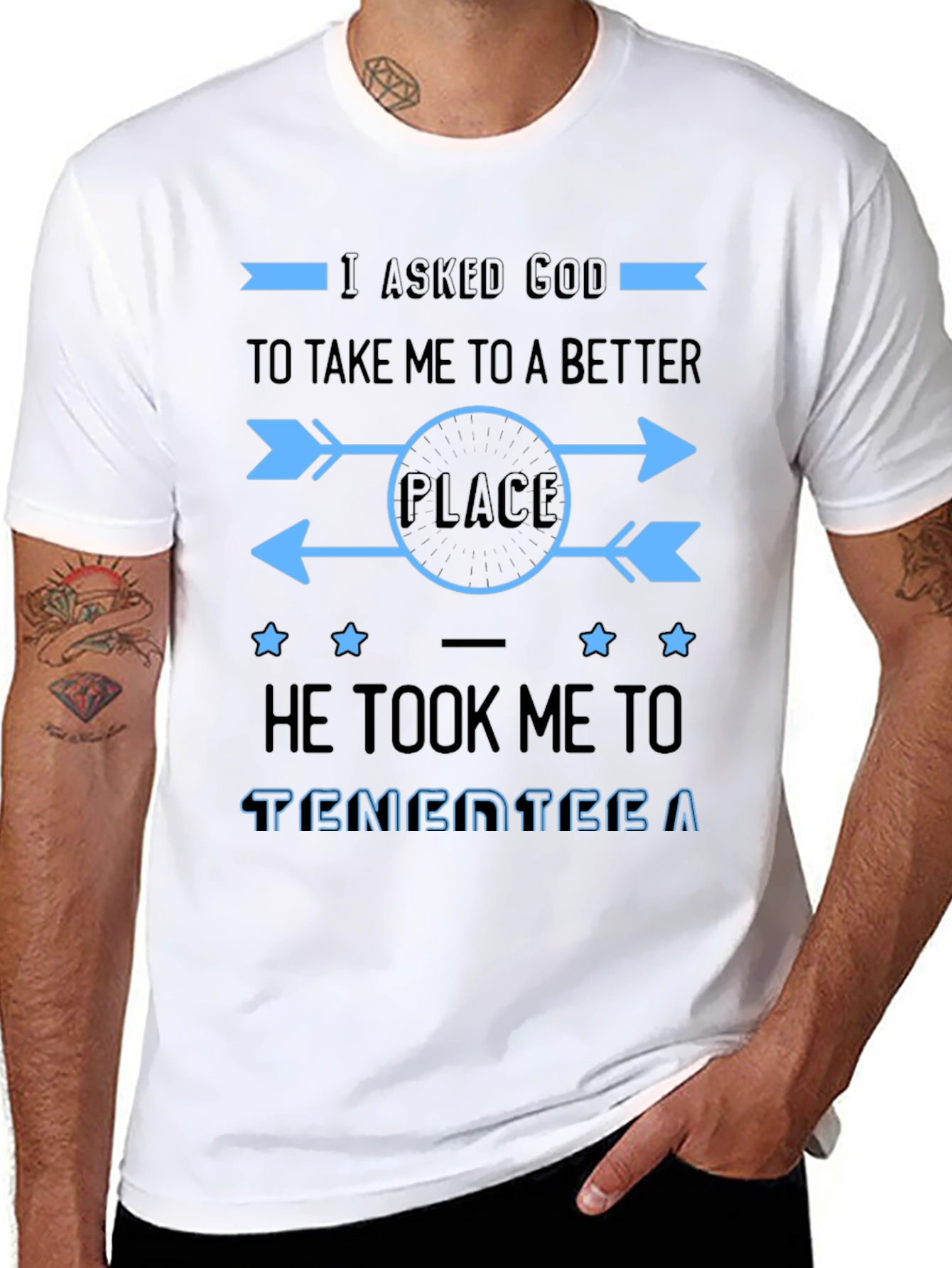 I Asked God T-Shirt - Funny Travel Tee