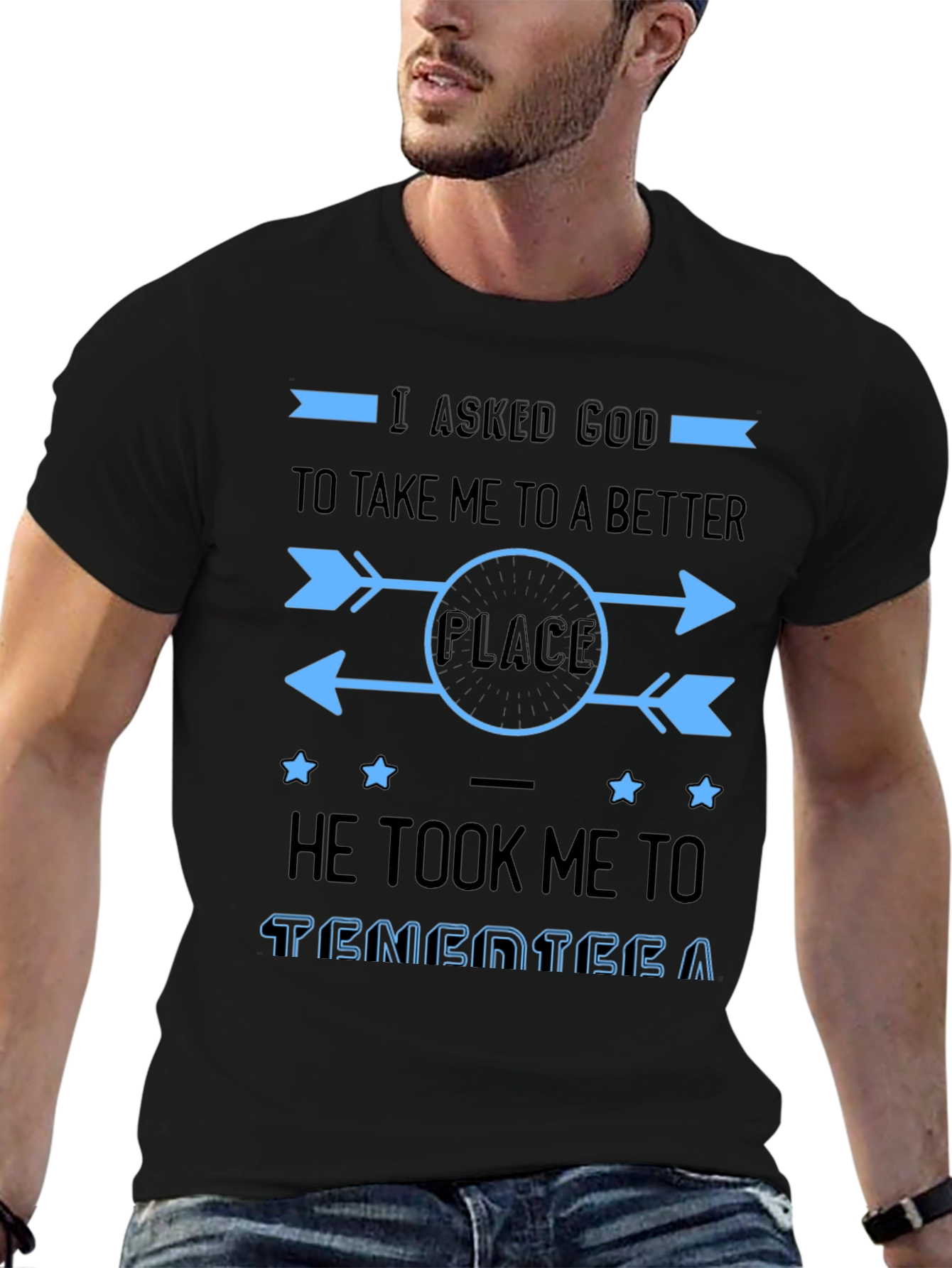 I Asked God T-Shirt - Funny Travel Tee