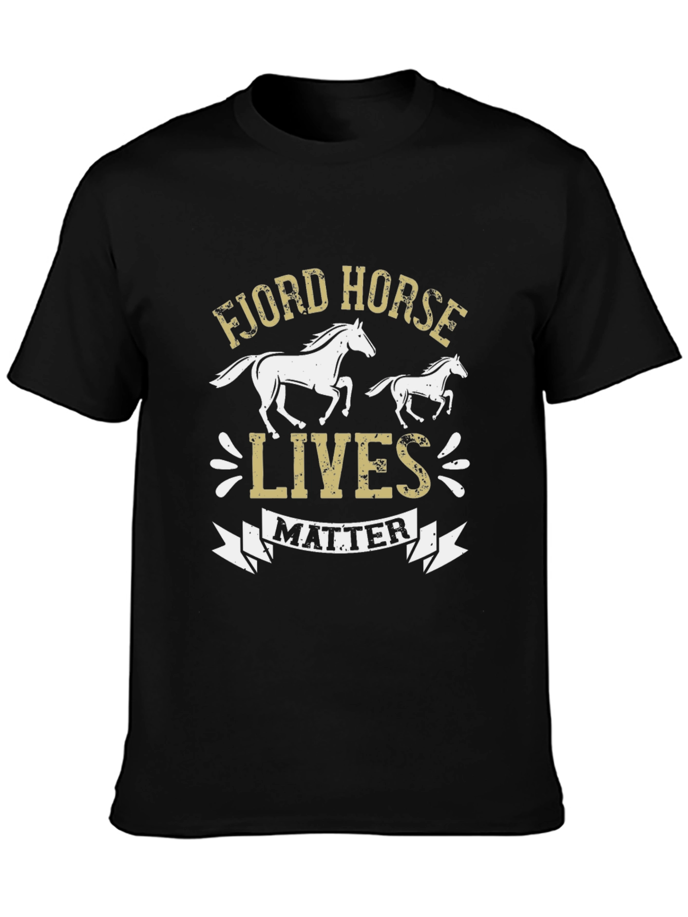 Fjord Horse Lives Matter Graphic Tee