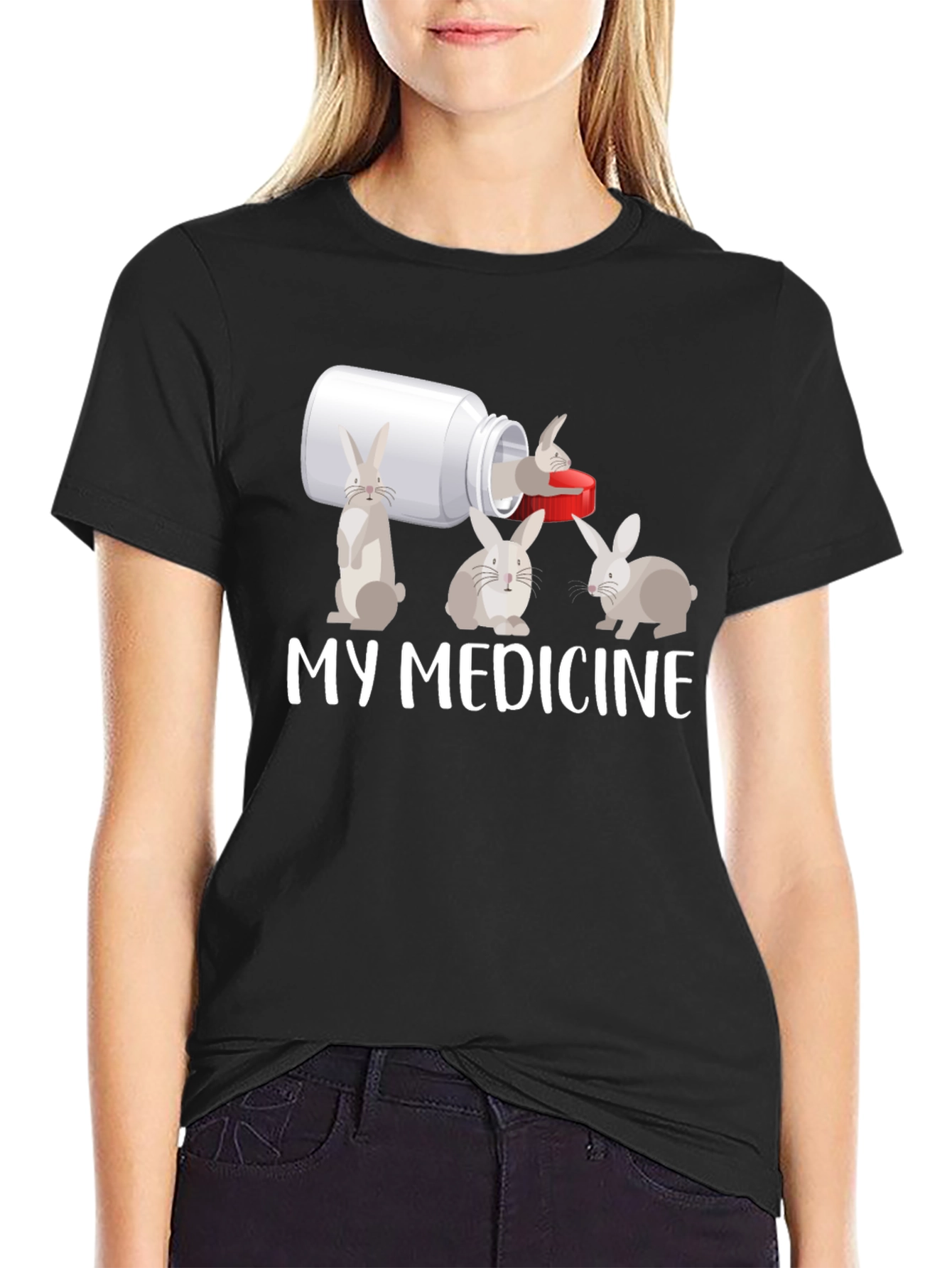 My Medicine Rabbit T-Shirt