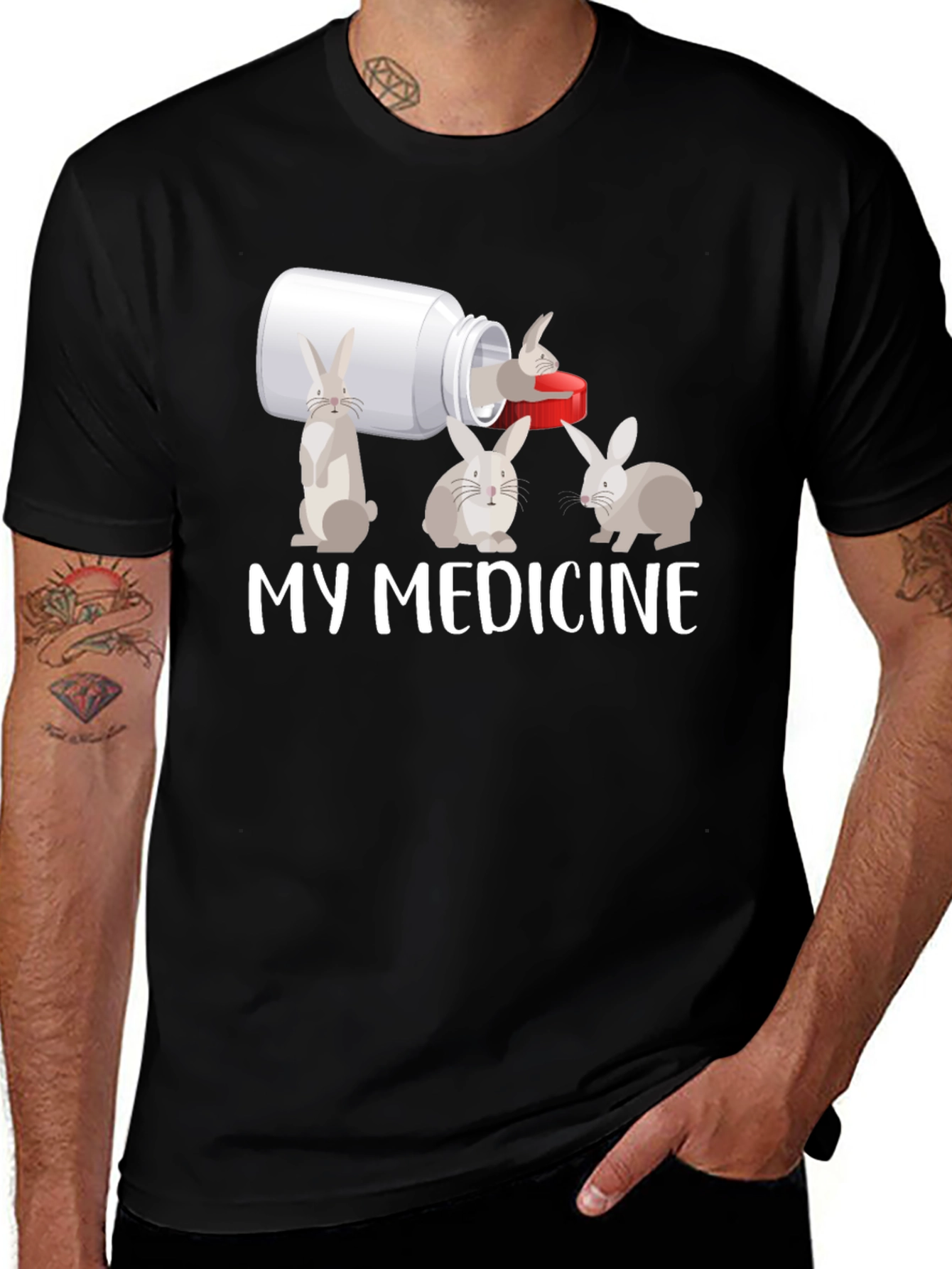 My Medicine Rabbit T-Shirt