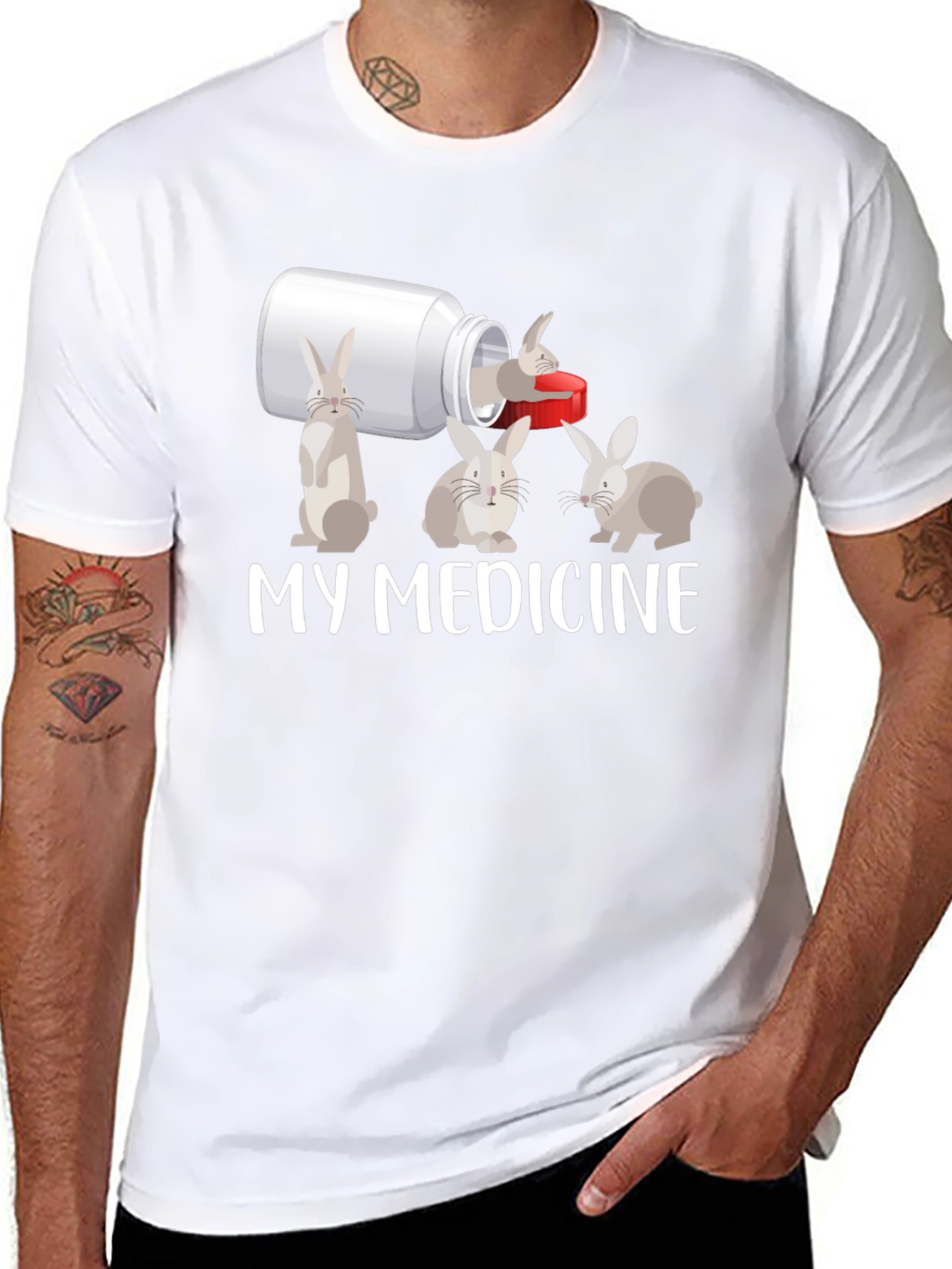 My Medicine Rabbit T-Shirt