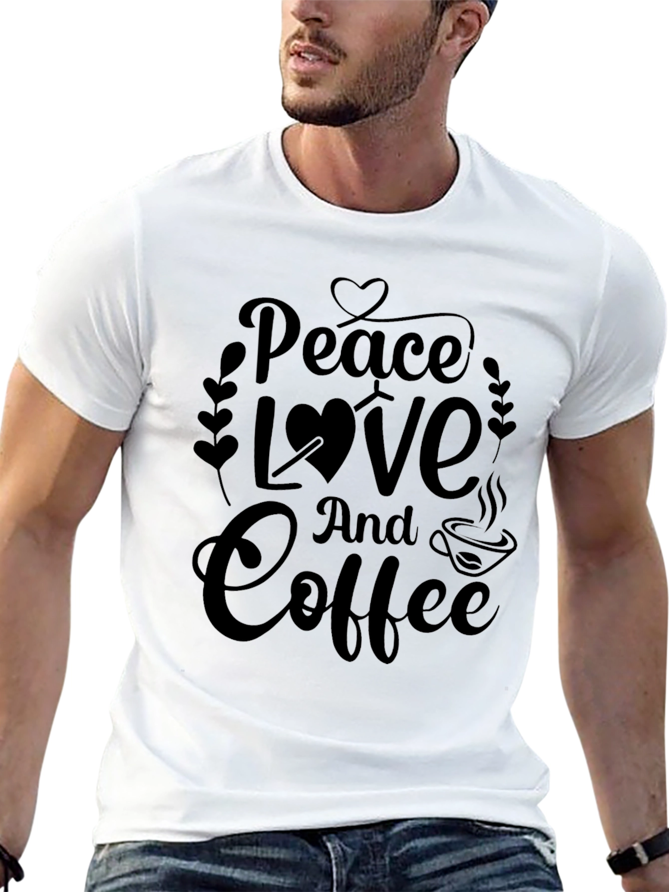 Peace Love and Coffee T-Shirt