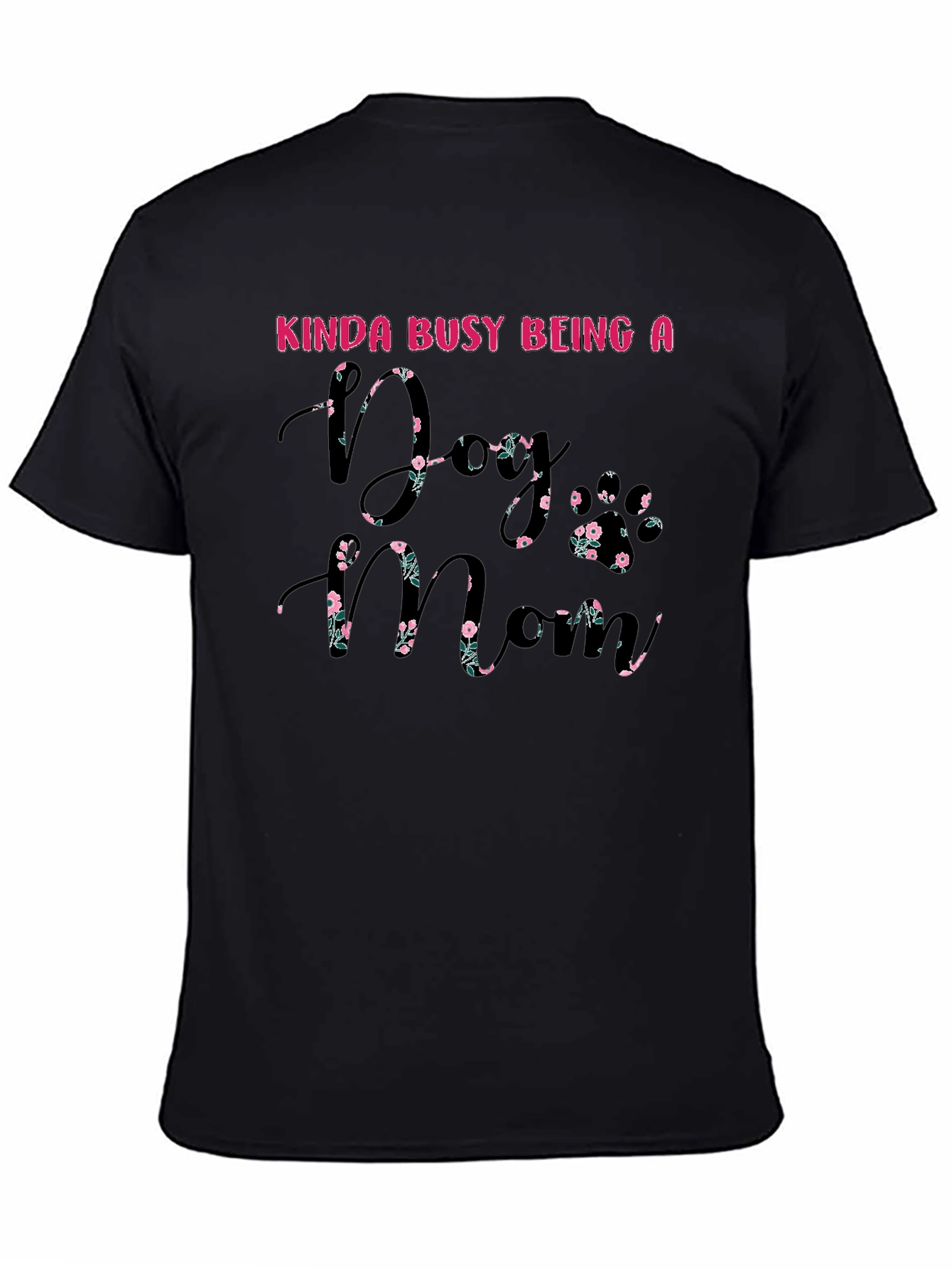 Dog Mom Floral T-Shirt