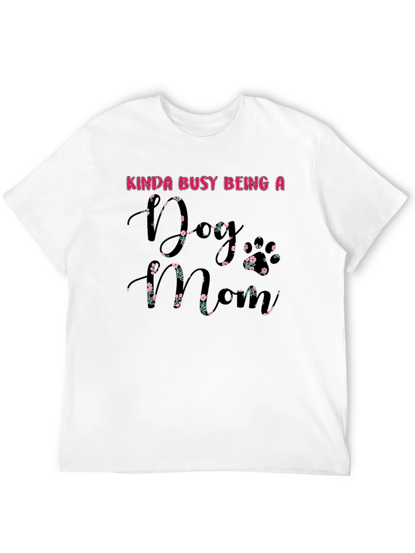 Dog Mom Floral T-Shirt