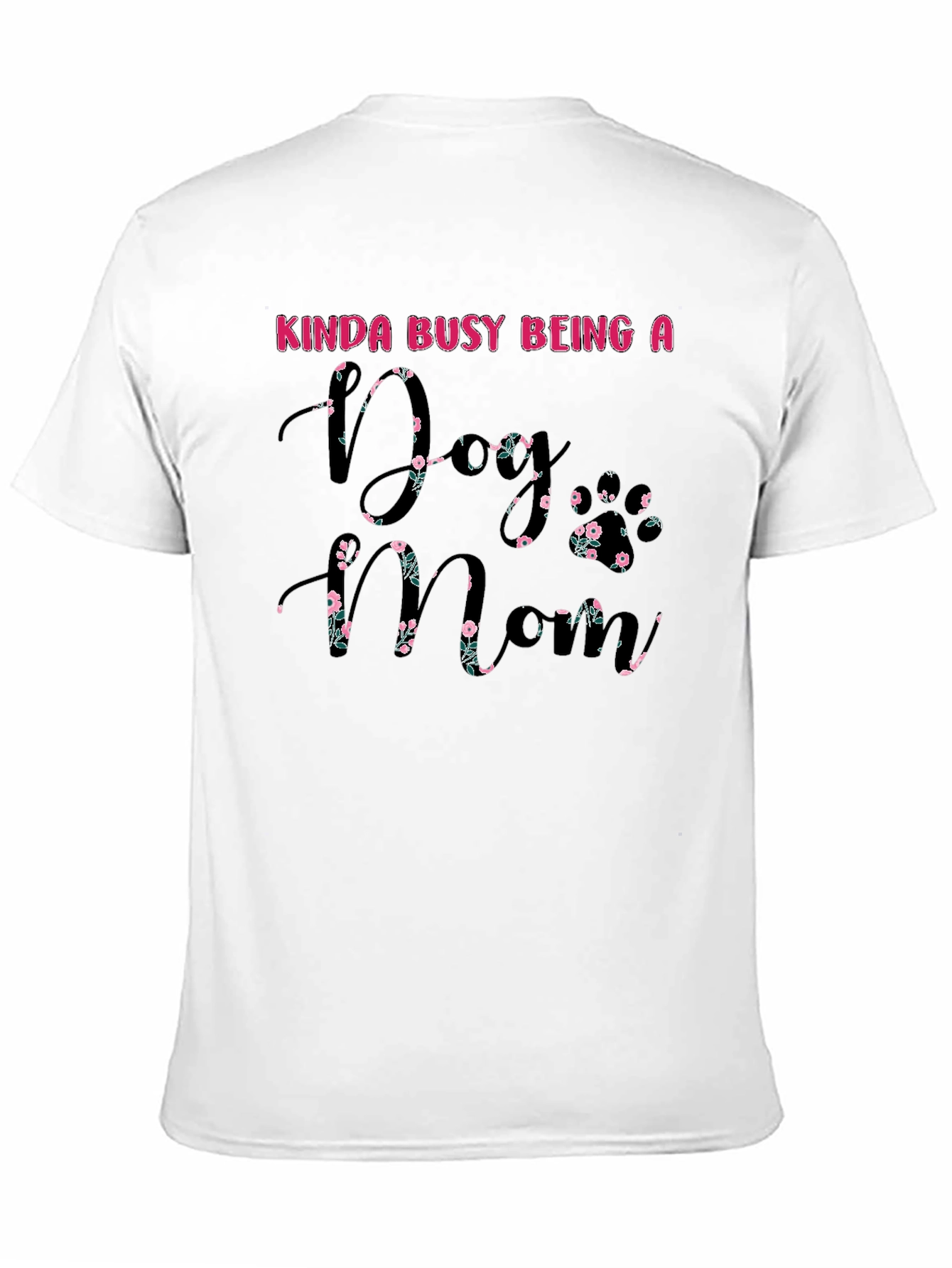 Dog Mom Floral T-Shirt