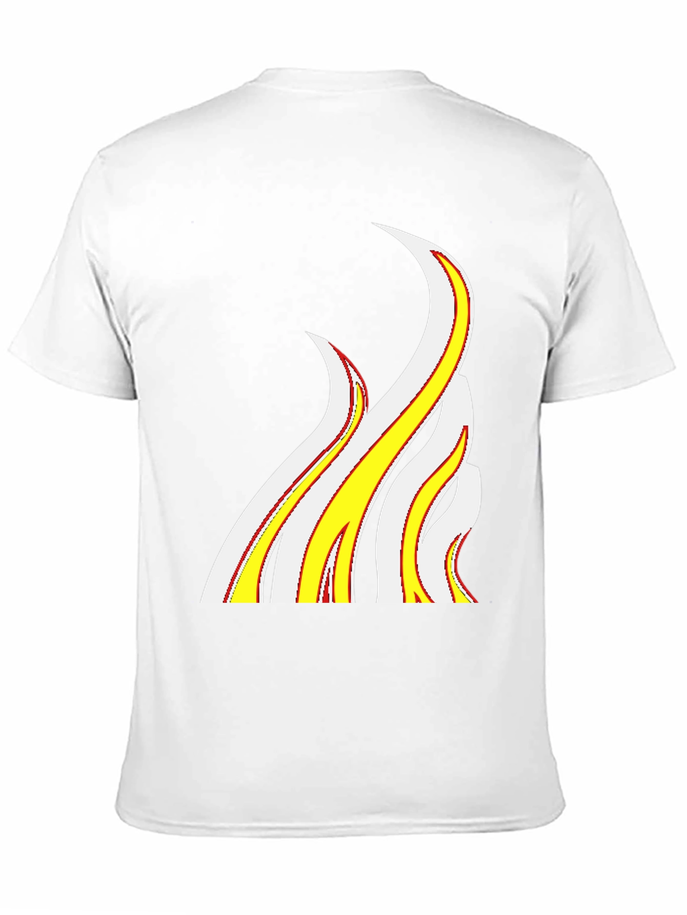 Flame Graphic Black T-Shirt - Bold Style