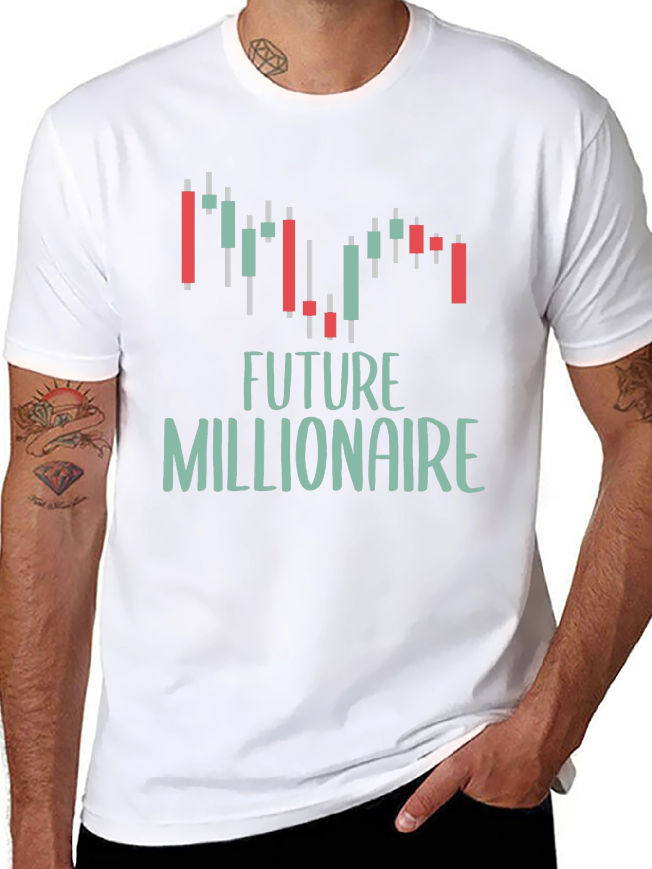 Future Millionaire Stock Market T-Shirt