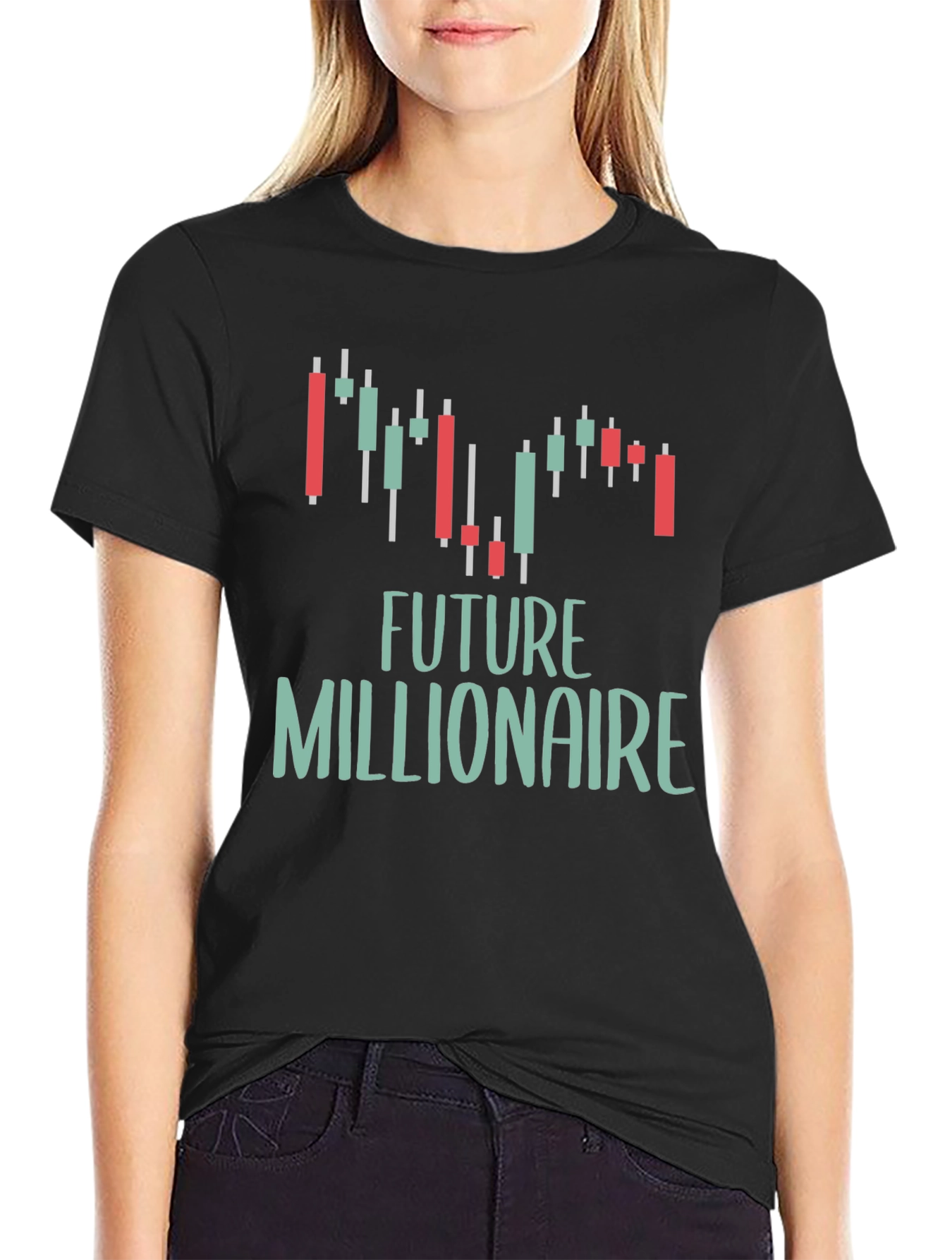 Future Millionaire Stock Market T-Shirt
