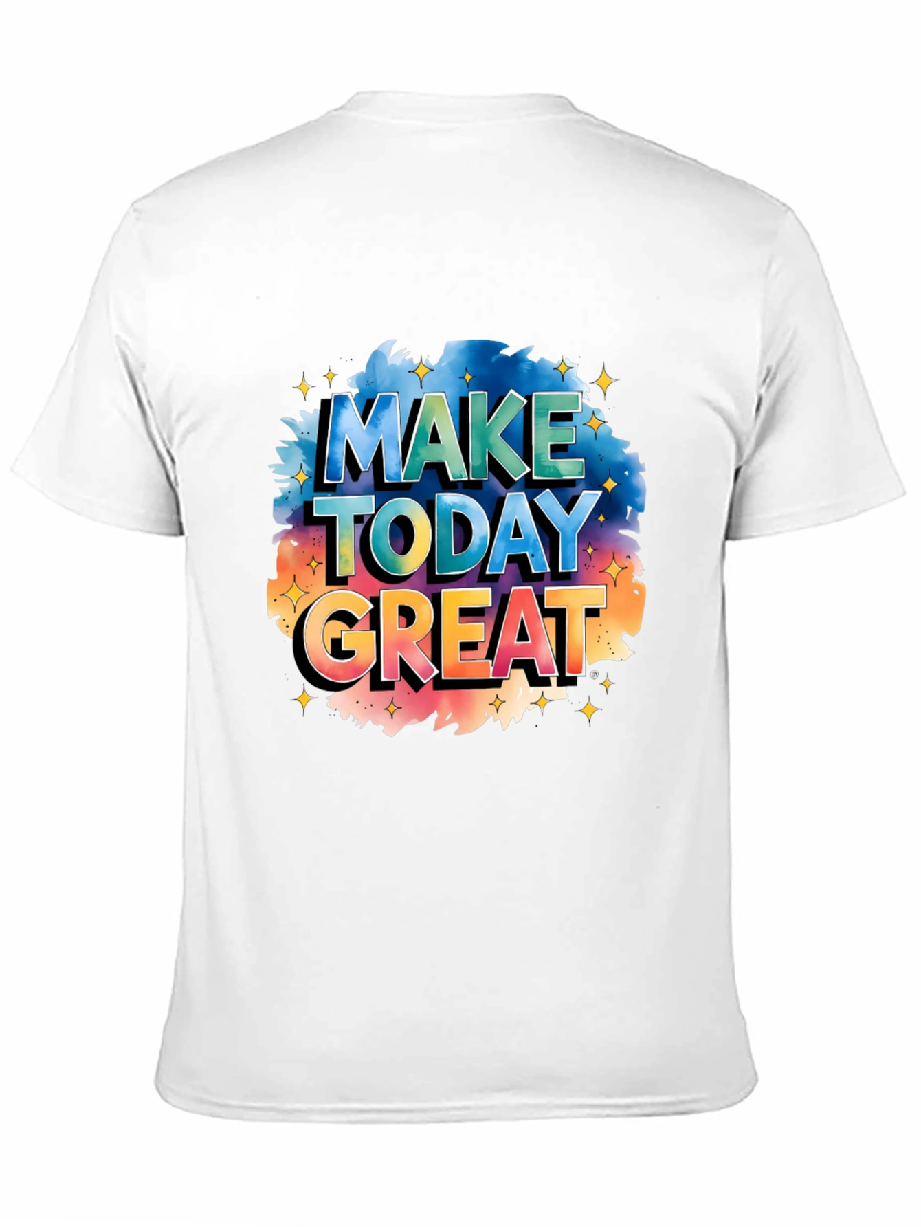 Make Today Great Graphic Tee - Stylish Black T-Shirt