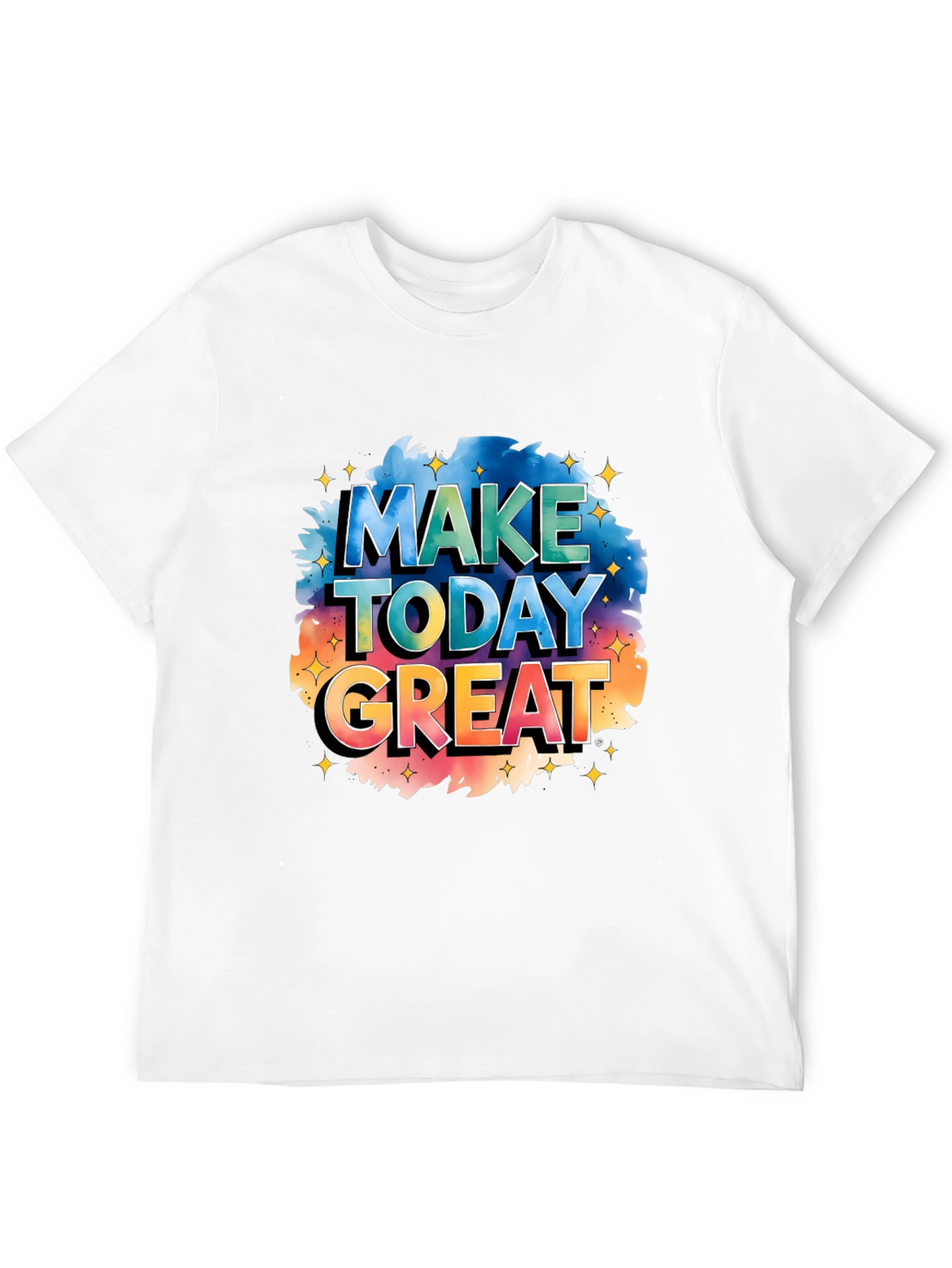 Make Today Great Graphic Tee - Stylish Black T-Shirt