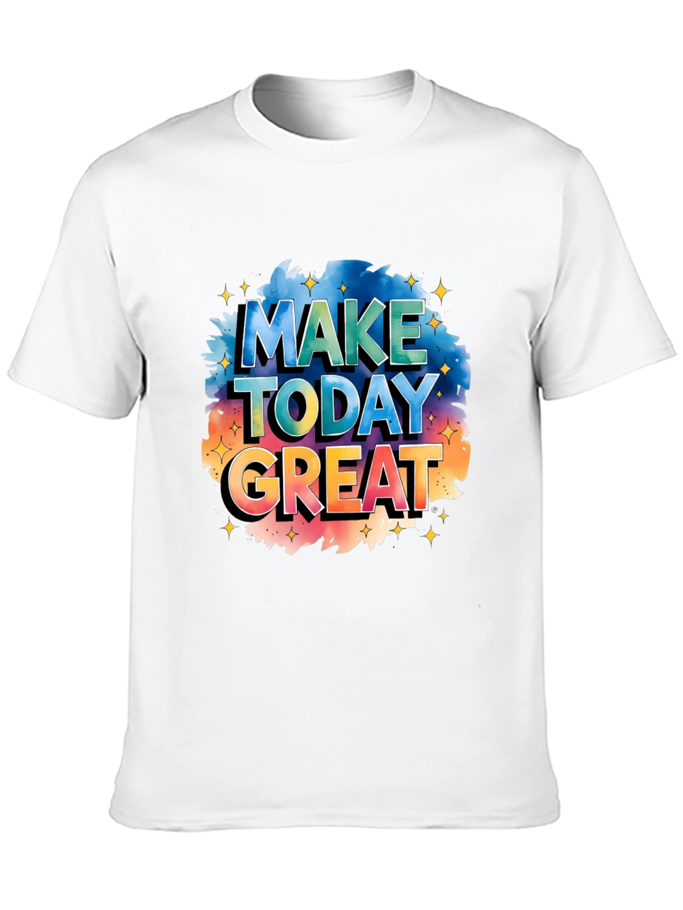 Make Today Great Graphic Tee - Stylish Black T-Shirt