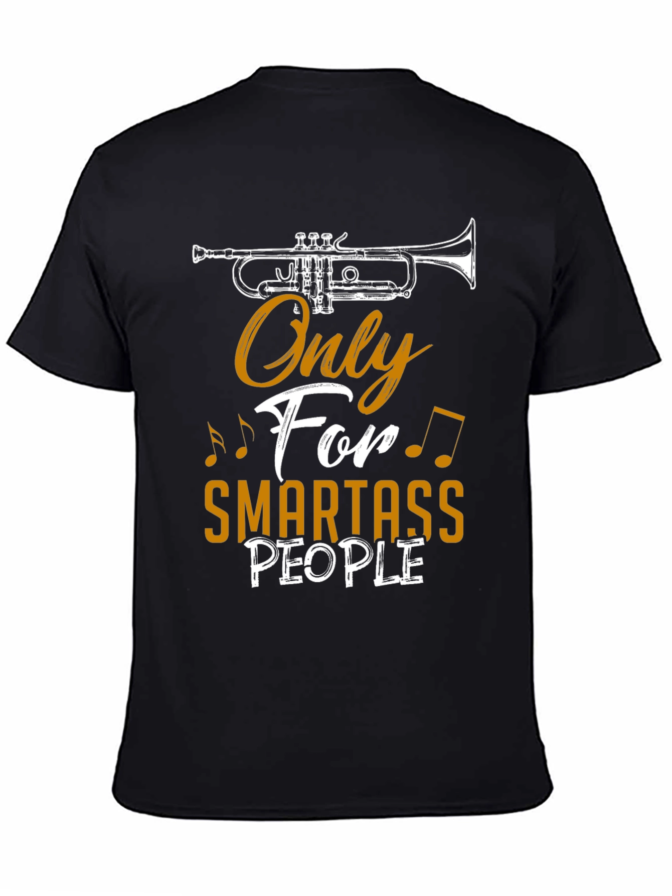 Smartass People Trumpet Graphic T-Shirt