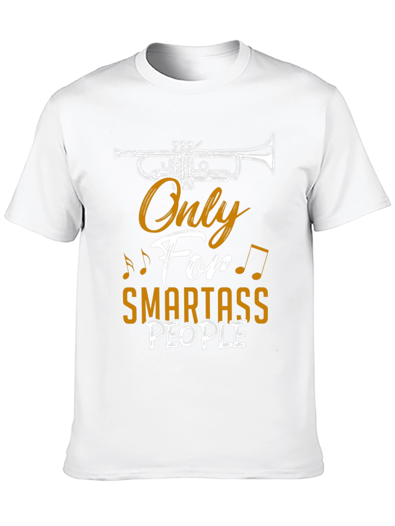 Smartass People Trumpet Graphic T-Shirt