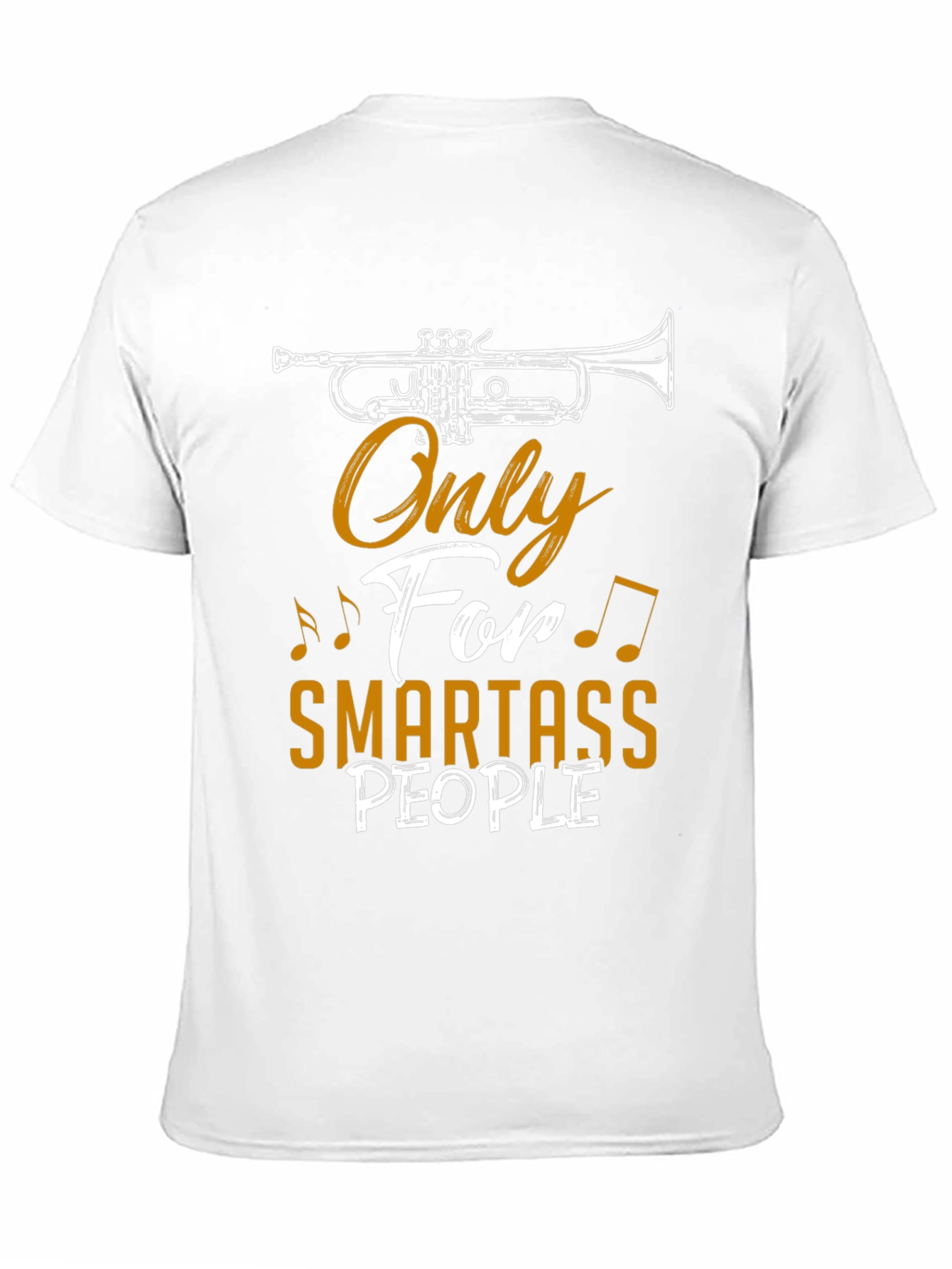Smartass People Trumpet Graphic T-Shirt