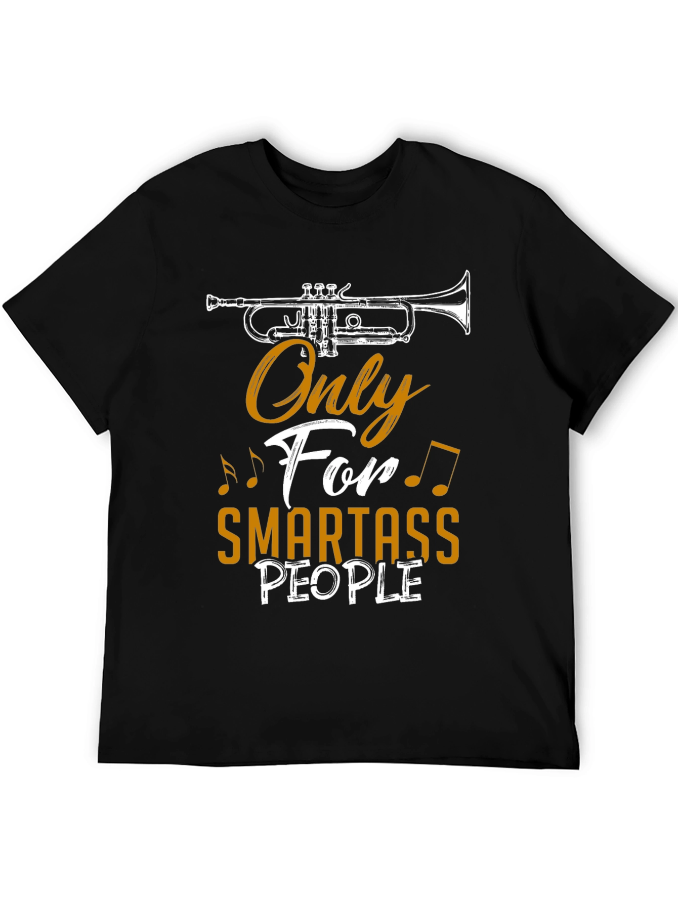 Smartass People Trumpet Graphic T-Shirt