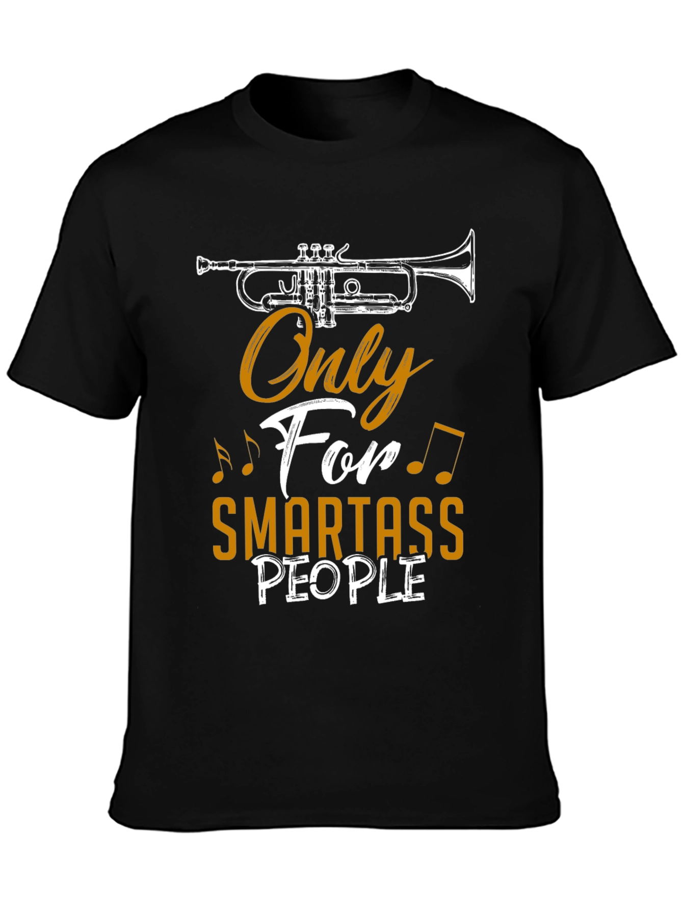 Smartass People Trumpet Graphic T-Shirt