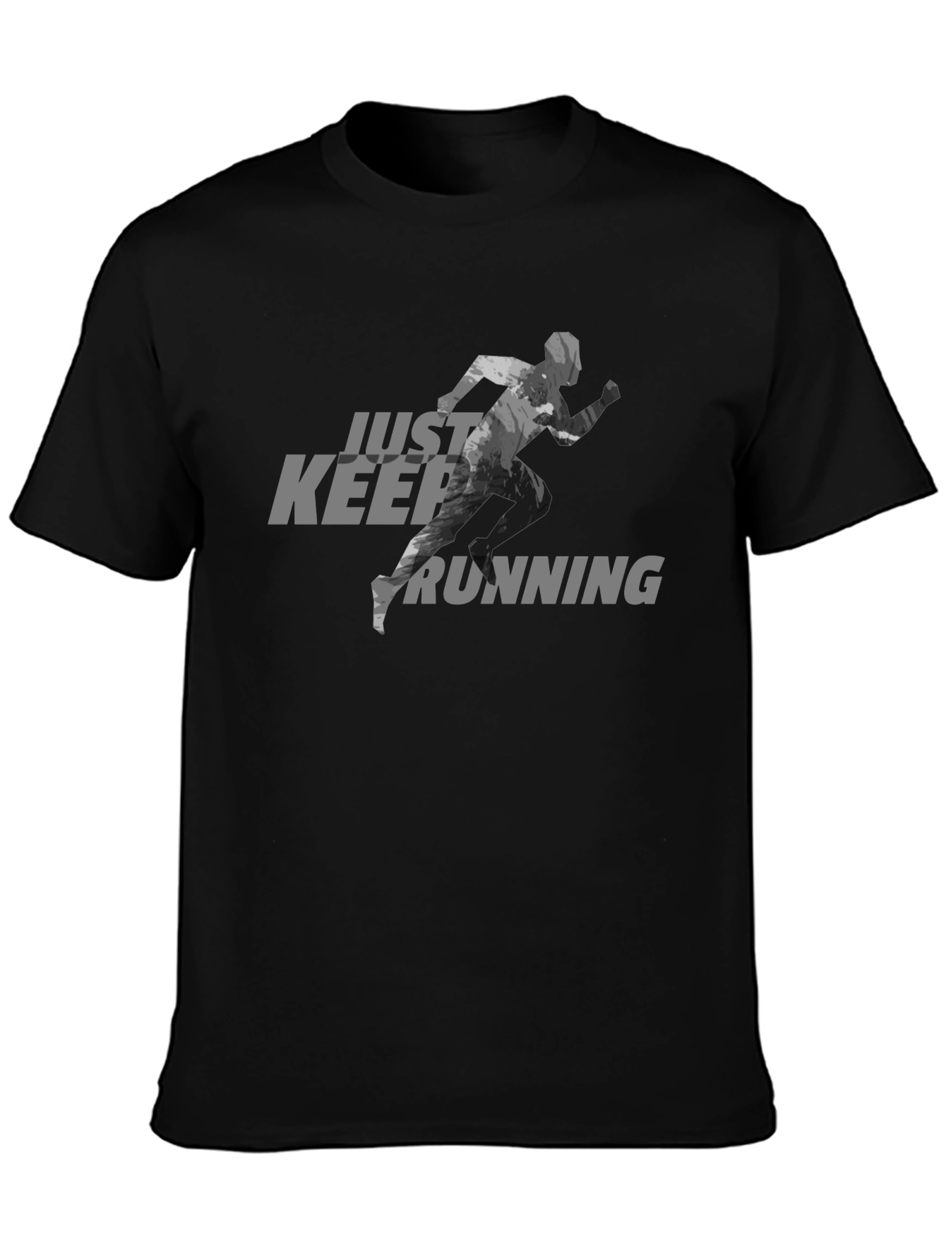 Just Keep Running Graphic Tee