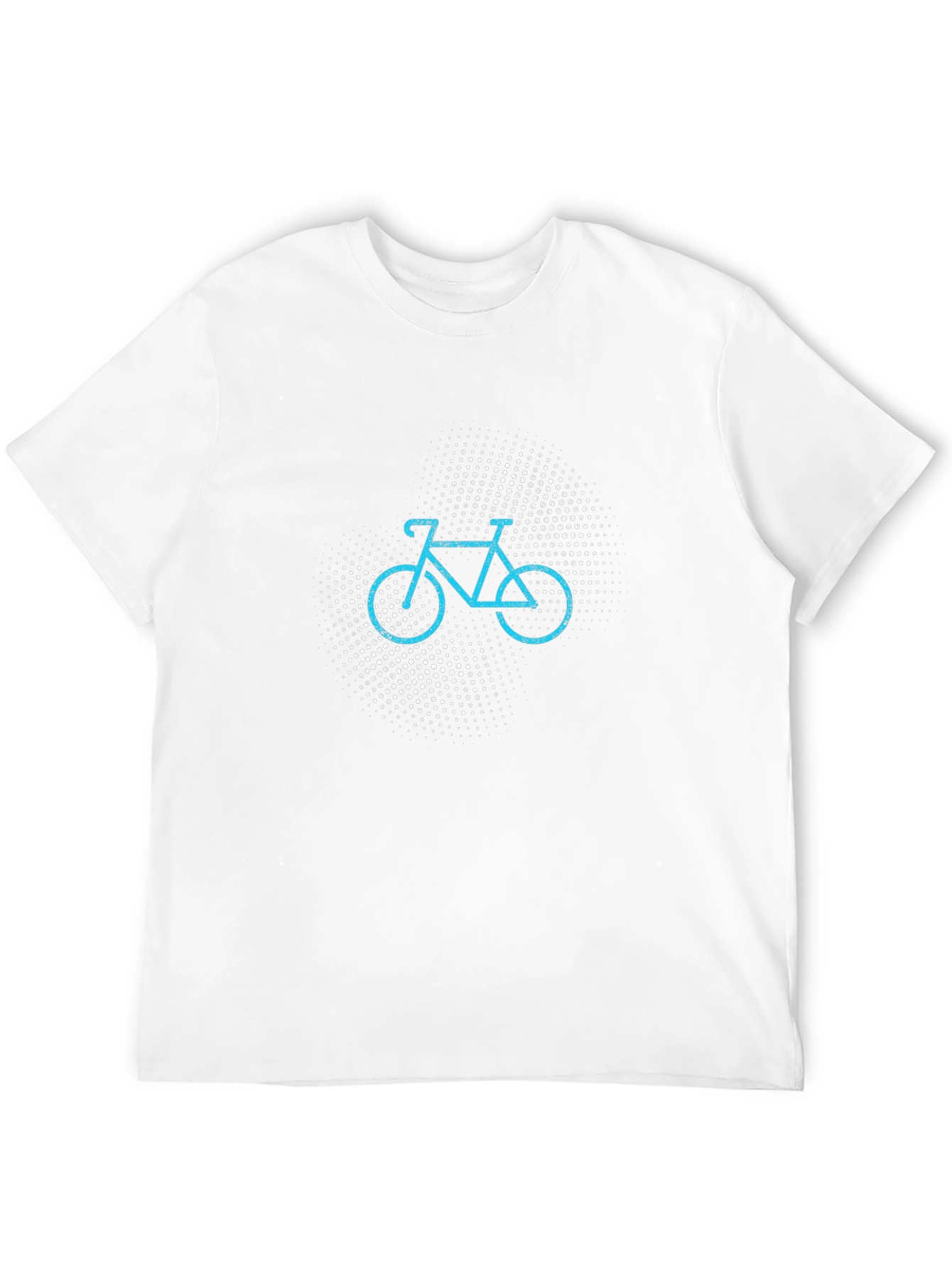 Cool Bicycle Graphic Tee - Mens Black T-Shirt