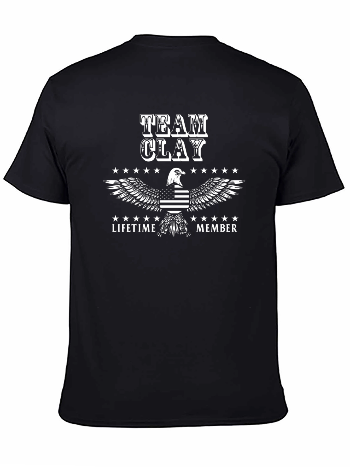 Team Clay Lifetime Member Graphic T-Shirt
