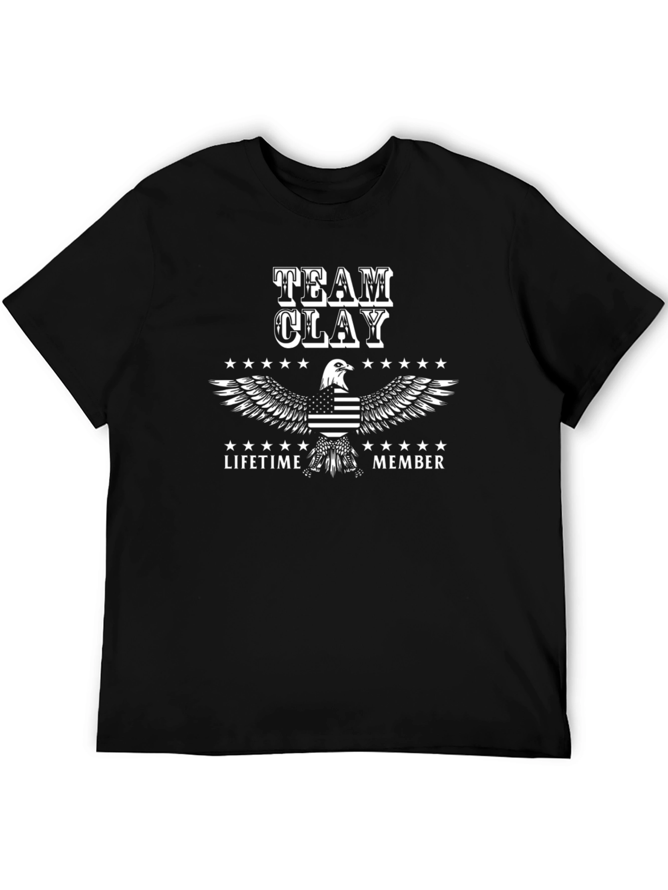 Team Clay Lifetime Member Graphic T-Shirt