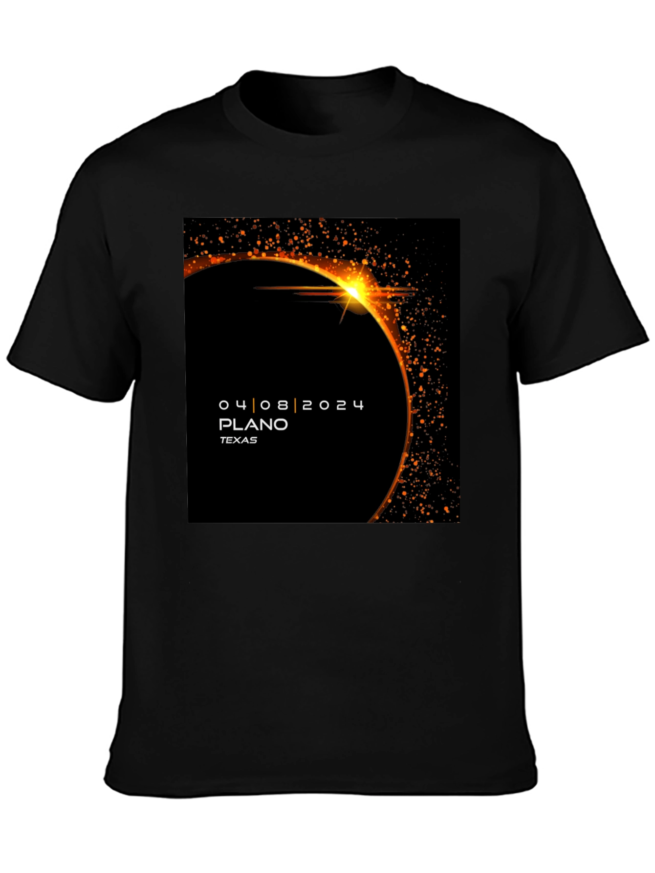 Plano Texas Solar Eclipse T-Shirt April 8 2024