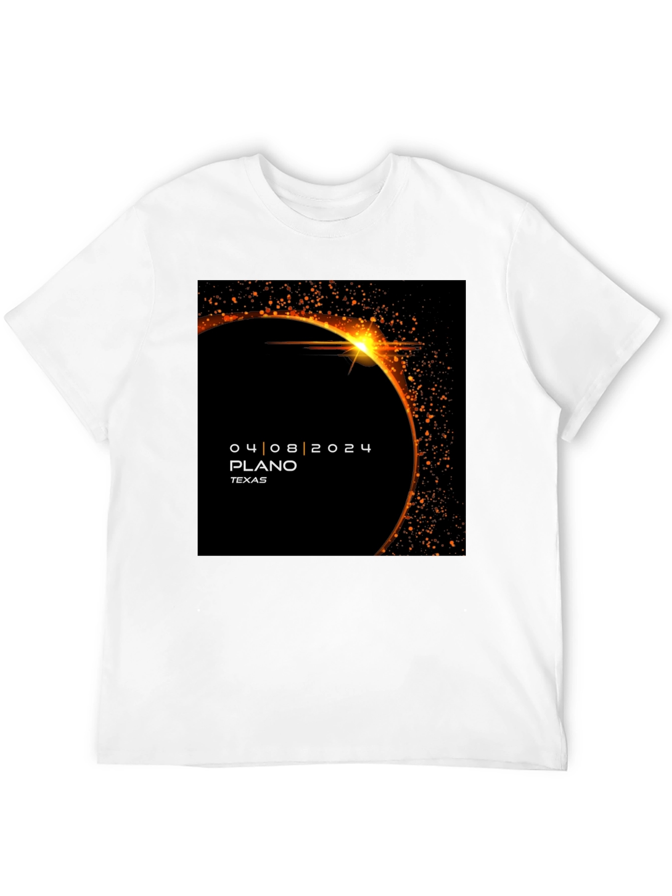 Plano Texas Solar Eclipse T-Shirt April 8 2024